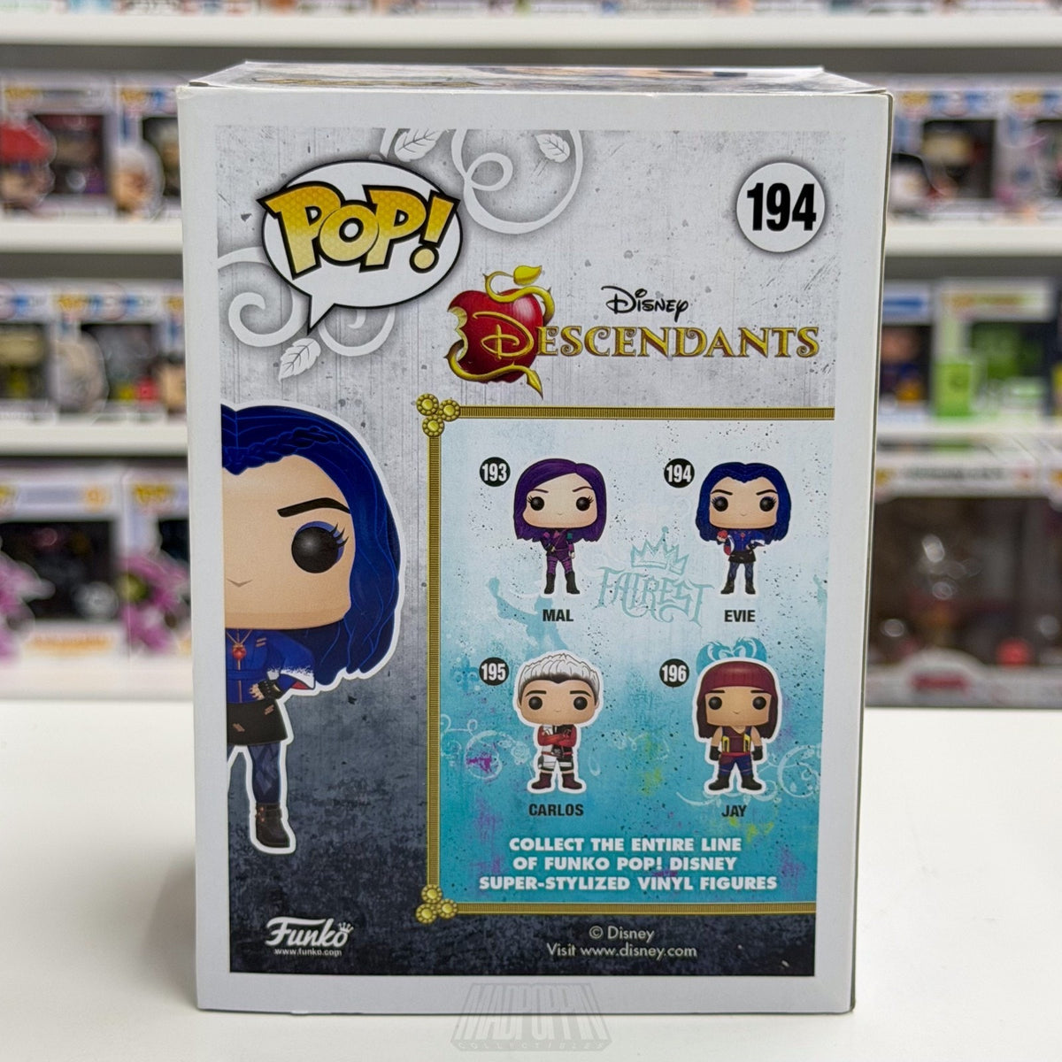 Funko Pop Disney Descendants Evie 194 Villain Kid VK Equil Queen Vinyl Figure