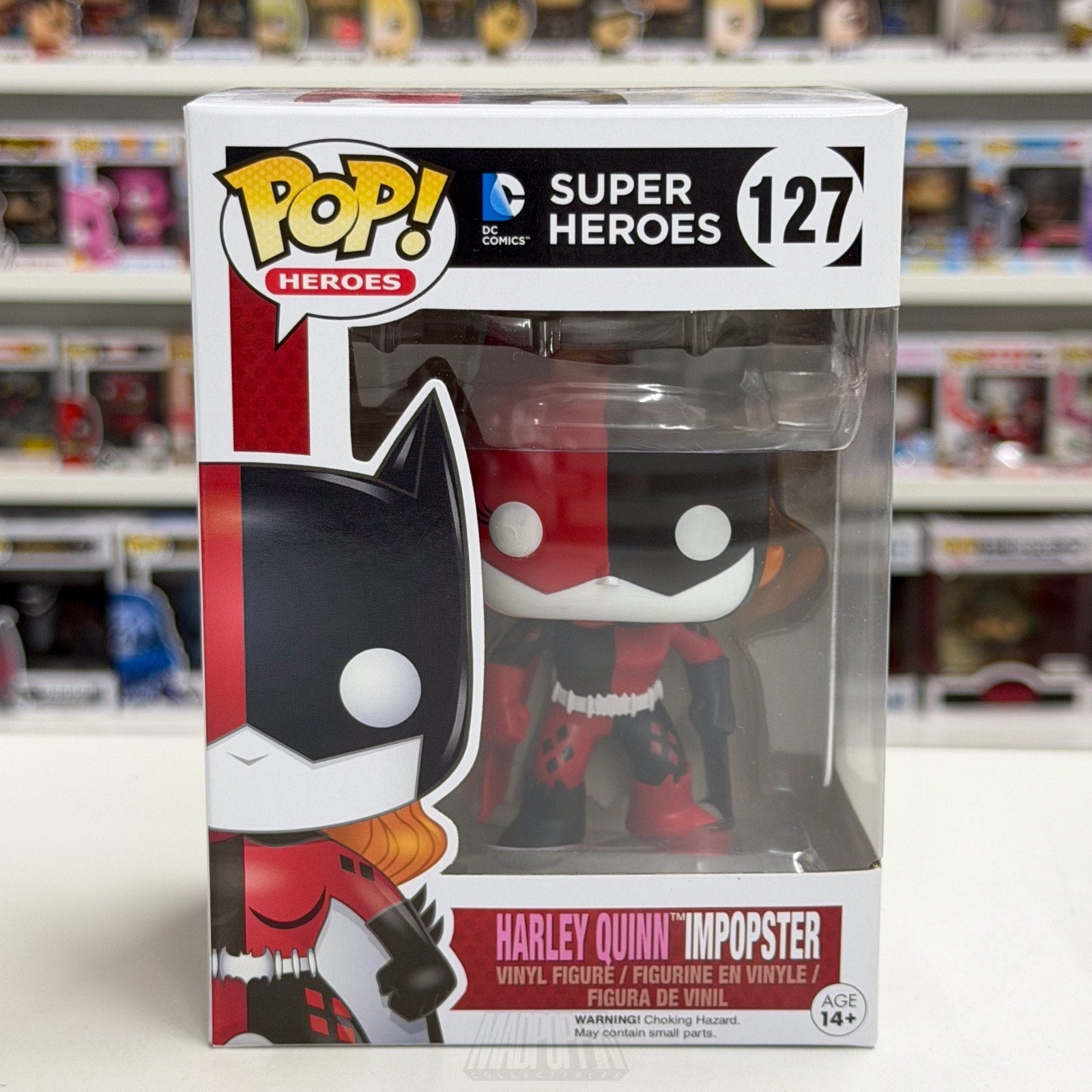 Funko Pop DC Super Heroes Harley Quinn Impopster Batman 127 Toy Vinyl Figure