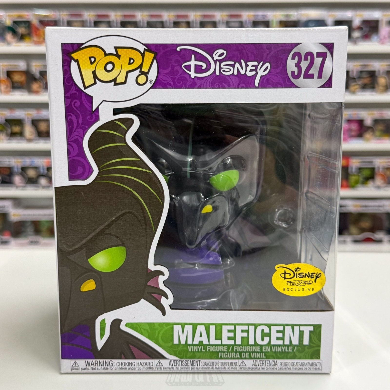 Funko Pop Disney Sleeping Beauty Maleficent 327 Wicked Dragon Vinyl 6" Figure