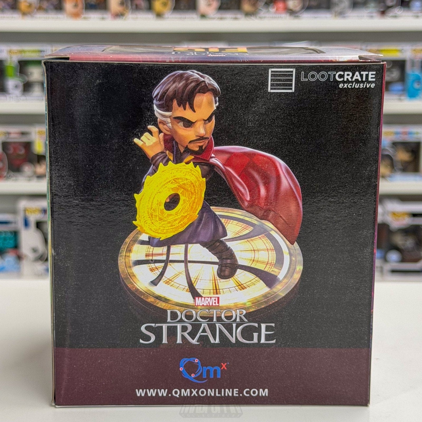 QMX Quantum Mechanix Q Fig Marvel Doctor Strange LootCrate Exclusive PVC Figure