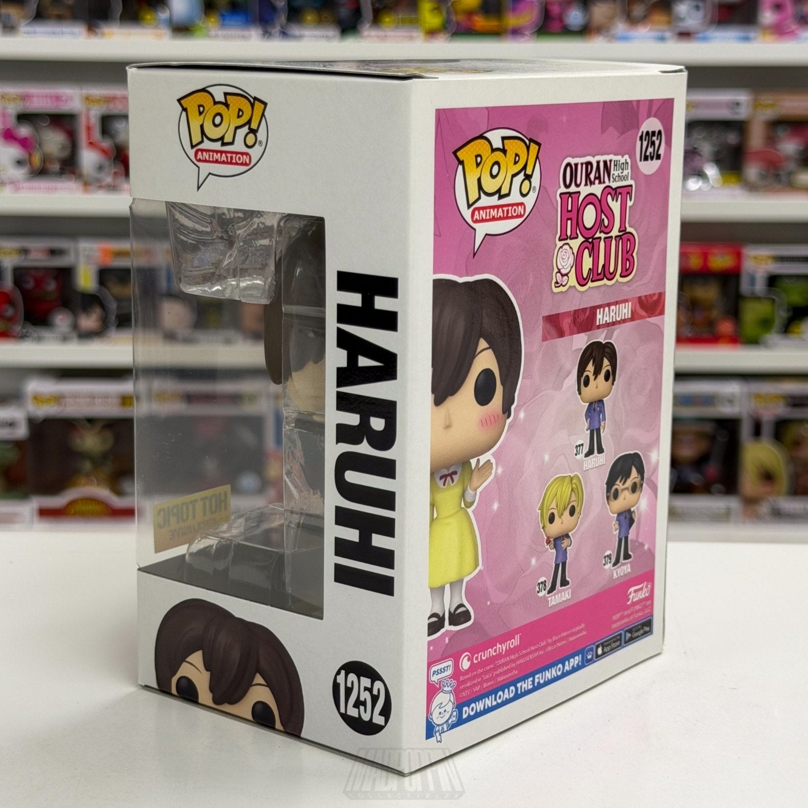 Funko Pop Anime Ouran High School Host Club Haruhi Hot Topic 1252 Vinyl Figure