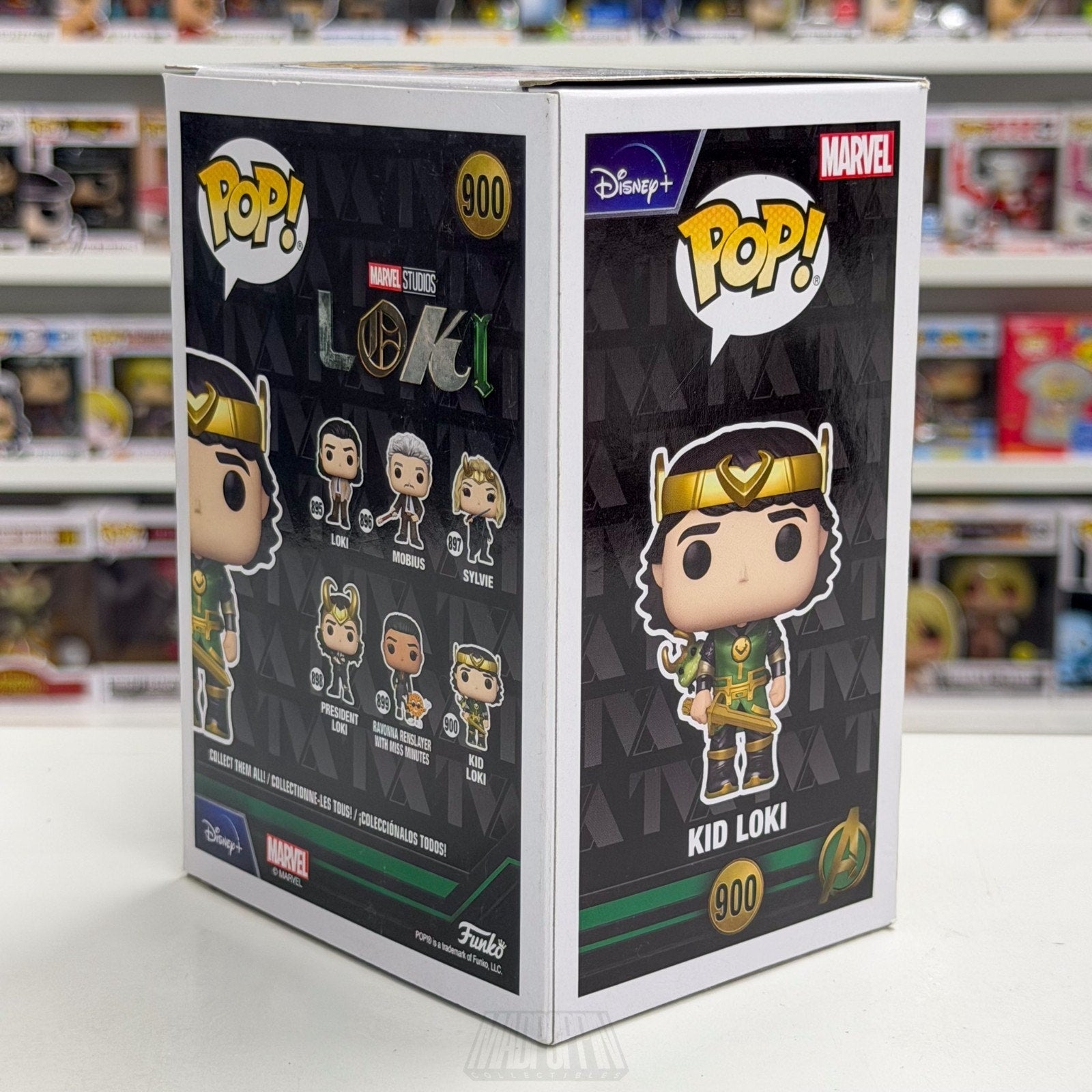 Funko Pop Marvel Studios Kid Loki Exclusive 900 Void Variant TVA Vinyl Figure