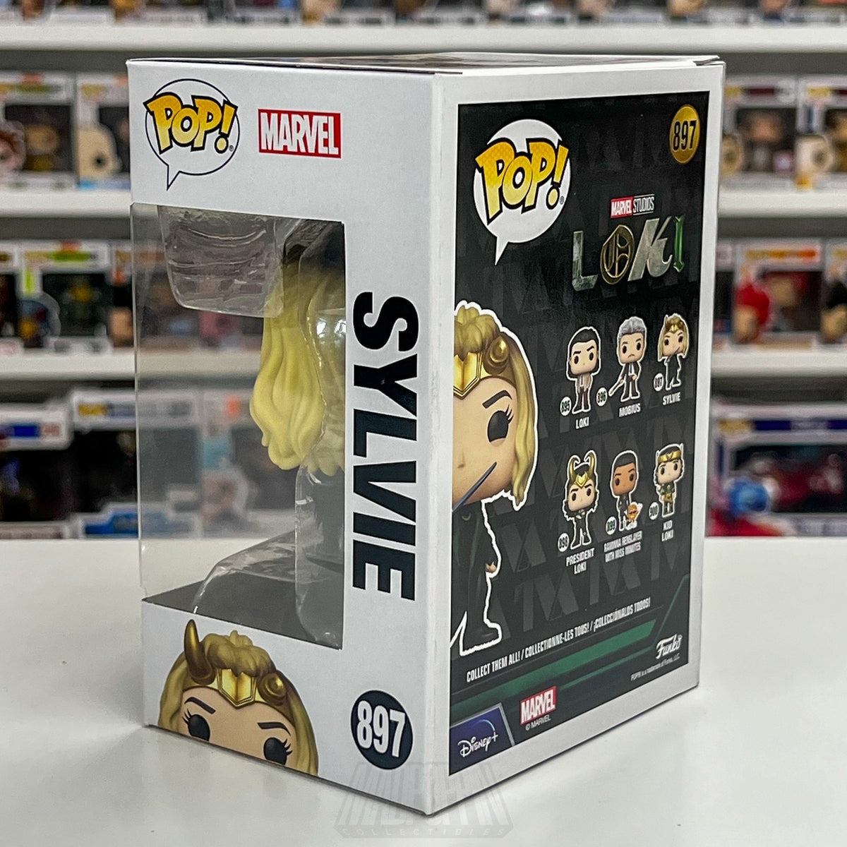 Funko Pop Marvel Studios Loki Sylvie Laufeydottir 897 TVA MCU Toy Vinyl Figure