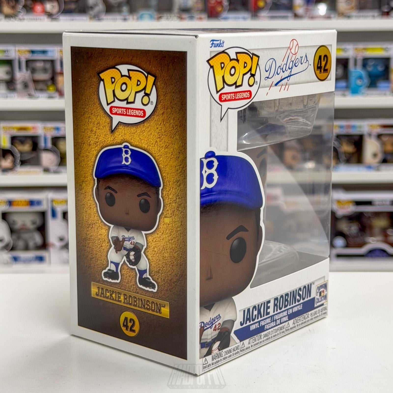 Funko Pop Sports Legends Baseball Brooklyn Dodgers Jackie Robinson 42 Toy Figure