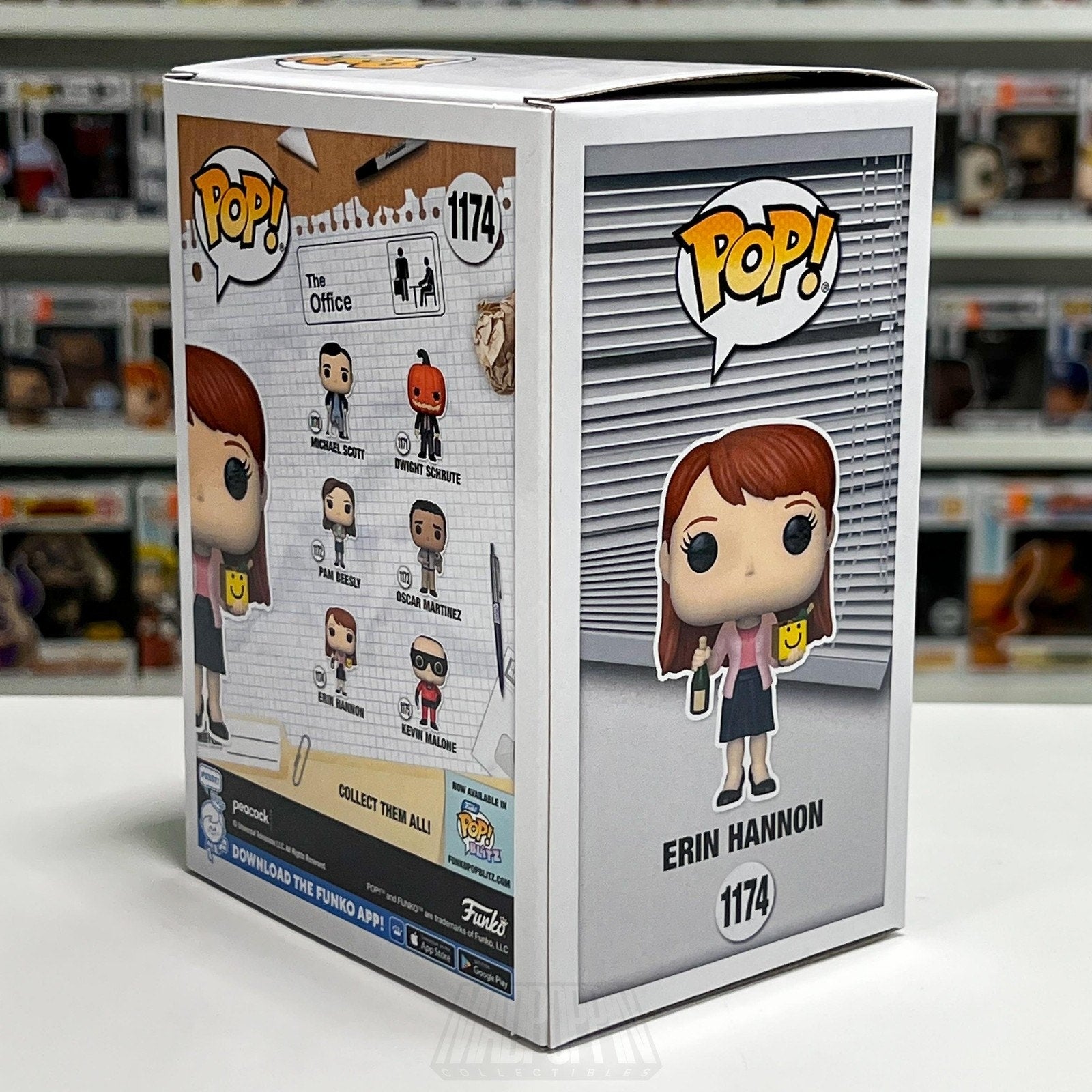 Funko Pop TV The Office Erin Hannon 1174 Sitcom Dunder Mifflin Toy Vinyl Figure
