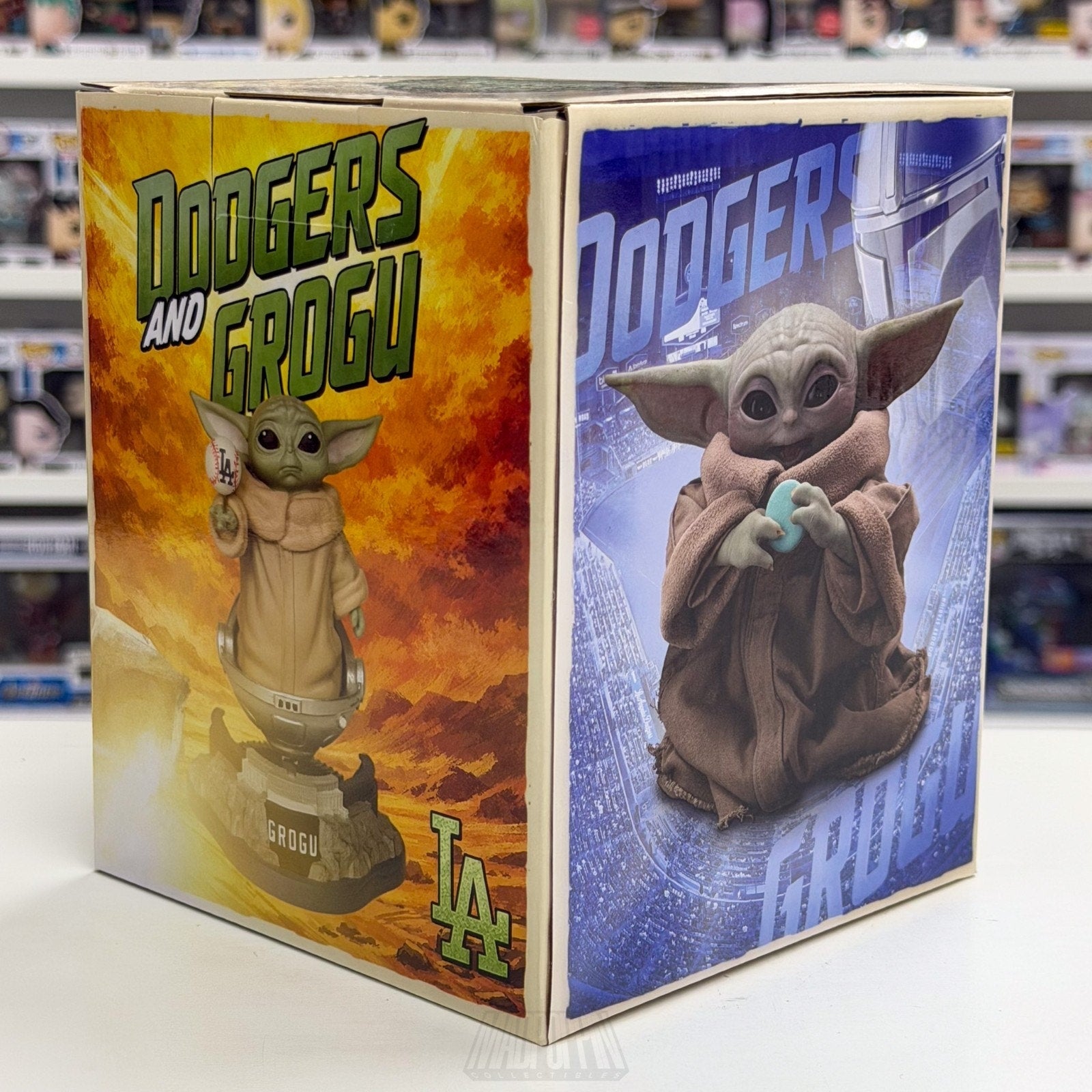 Dodgers x Star Wars Grogu Bobblehead Giveaway Baby Yoda Los Angeles MLB Baseball
