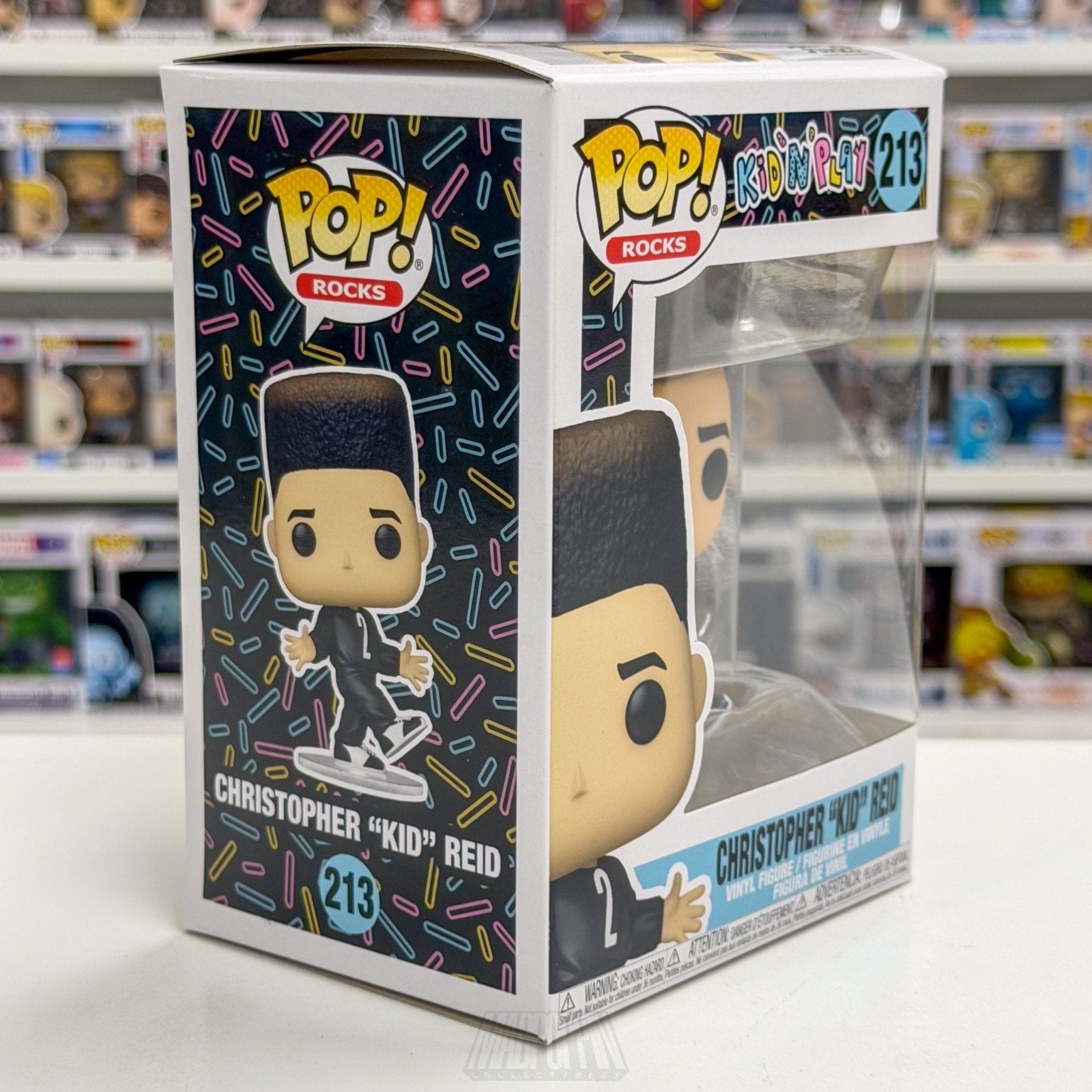 Funko Pop Rocks Kid N Play Christopher "Kid" Reid 213 Rap Hip Hop Vinyl Figure