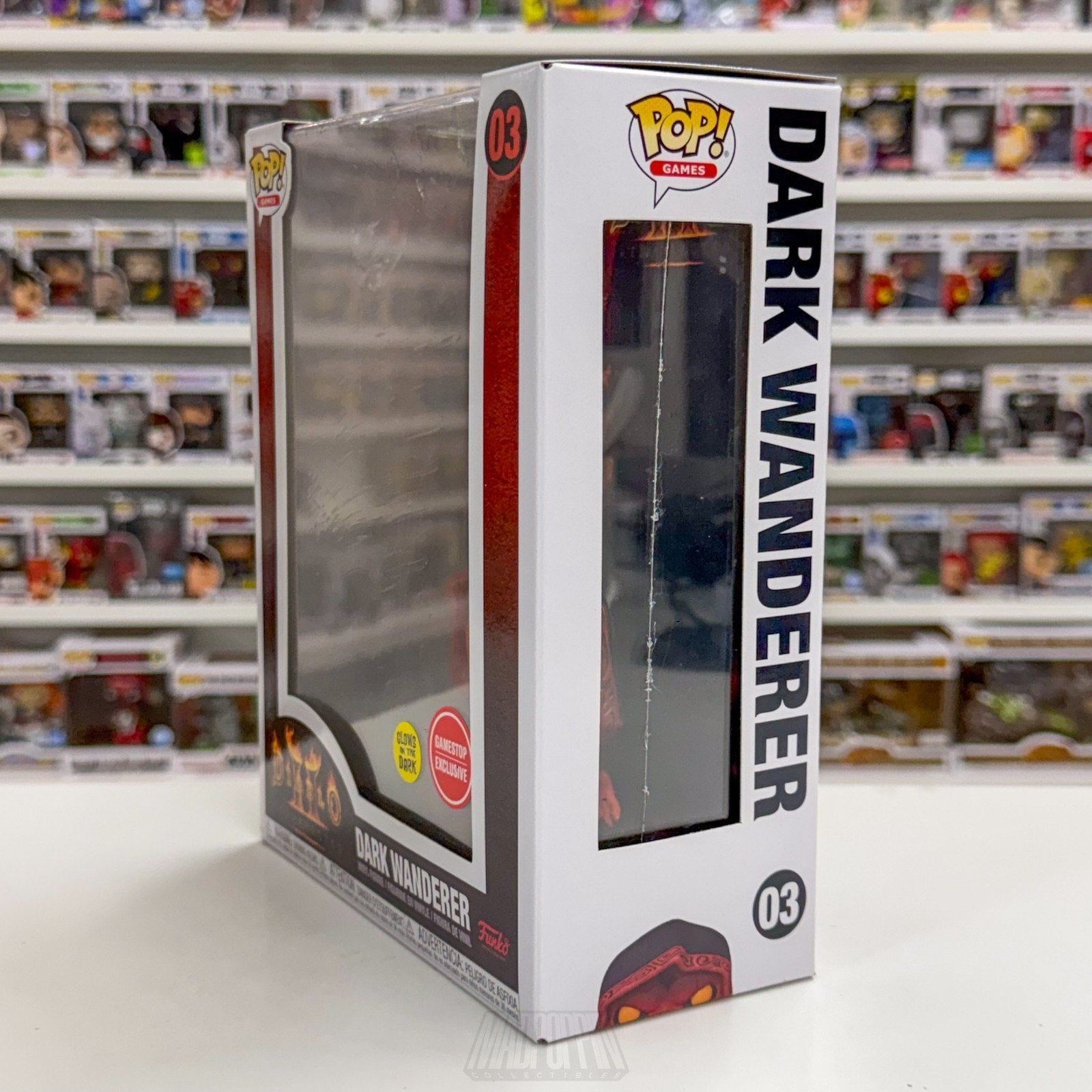 Funko Pop Games Diablo II Resurrected Dark Wanderer Glow GameStop 03 Toy Figure