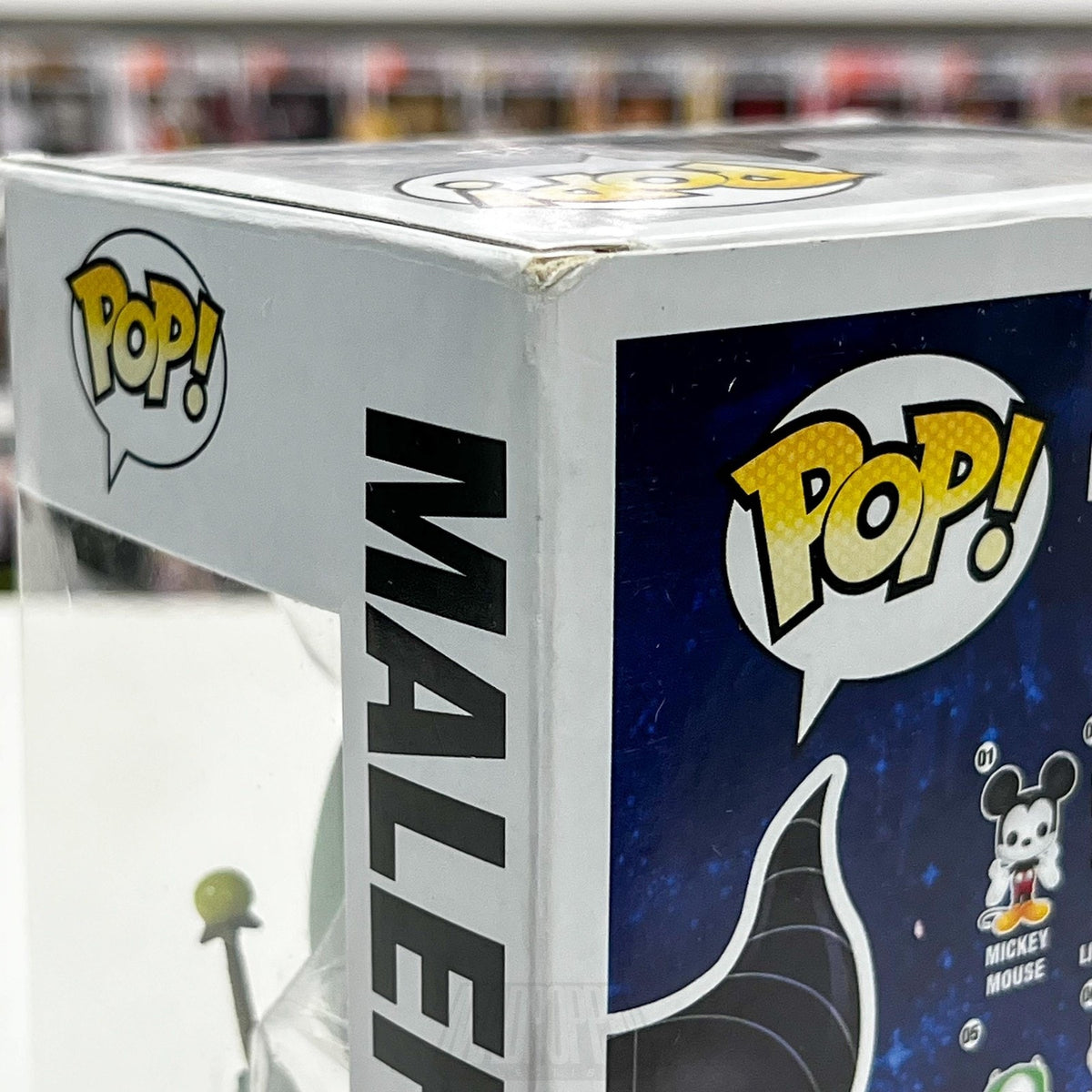 Funko Pop Disney Store Logo Maleficent 09 Villains Series 1 Vinyl Figure Boxed