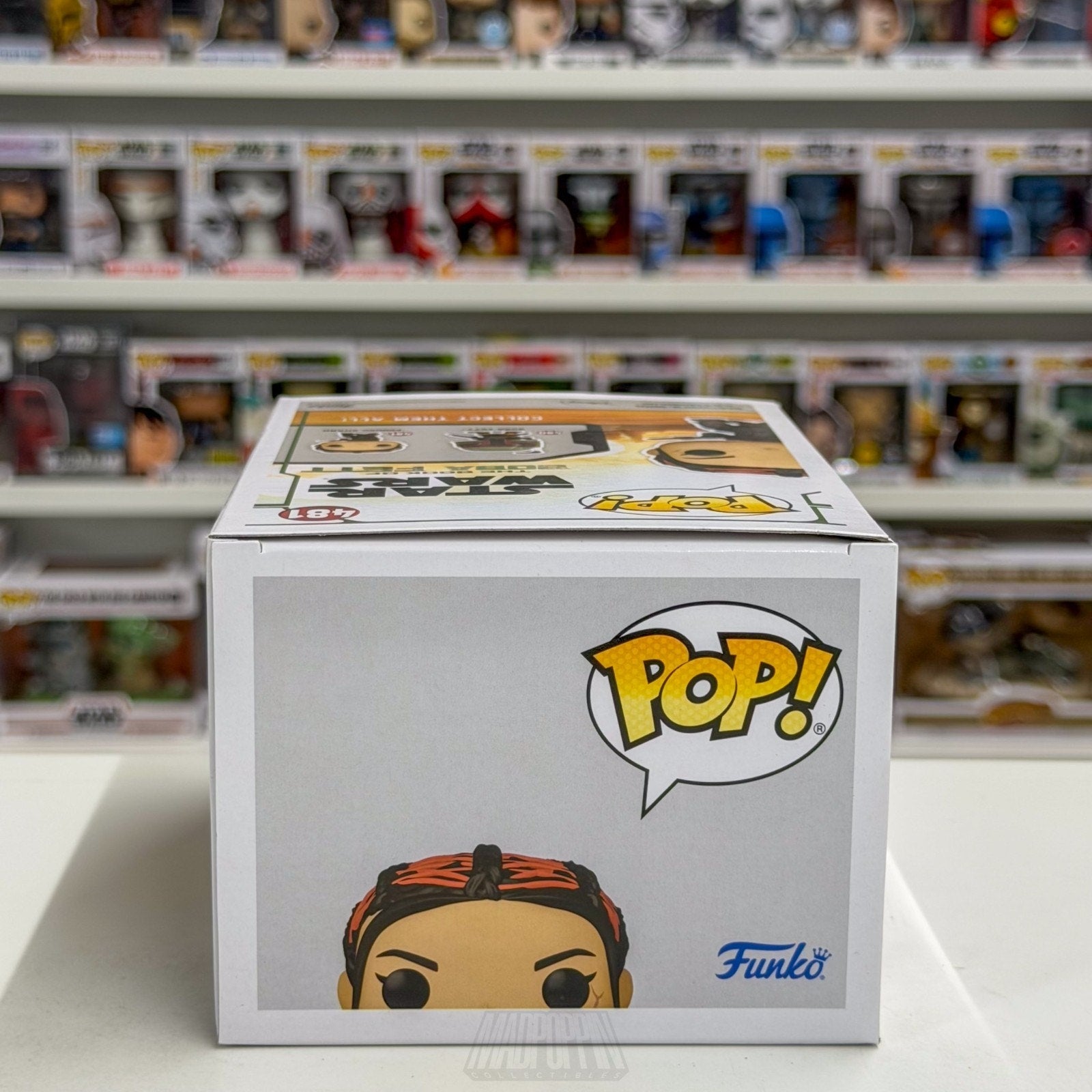 Funko Pop Star Wars Book of Boba Fett Fennec Shand 481 Mercenary Vinyl Figure