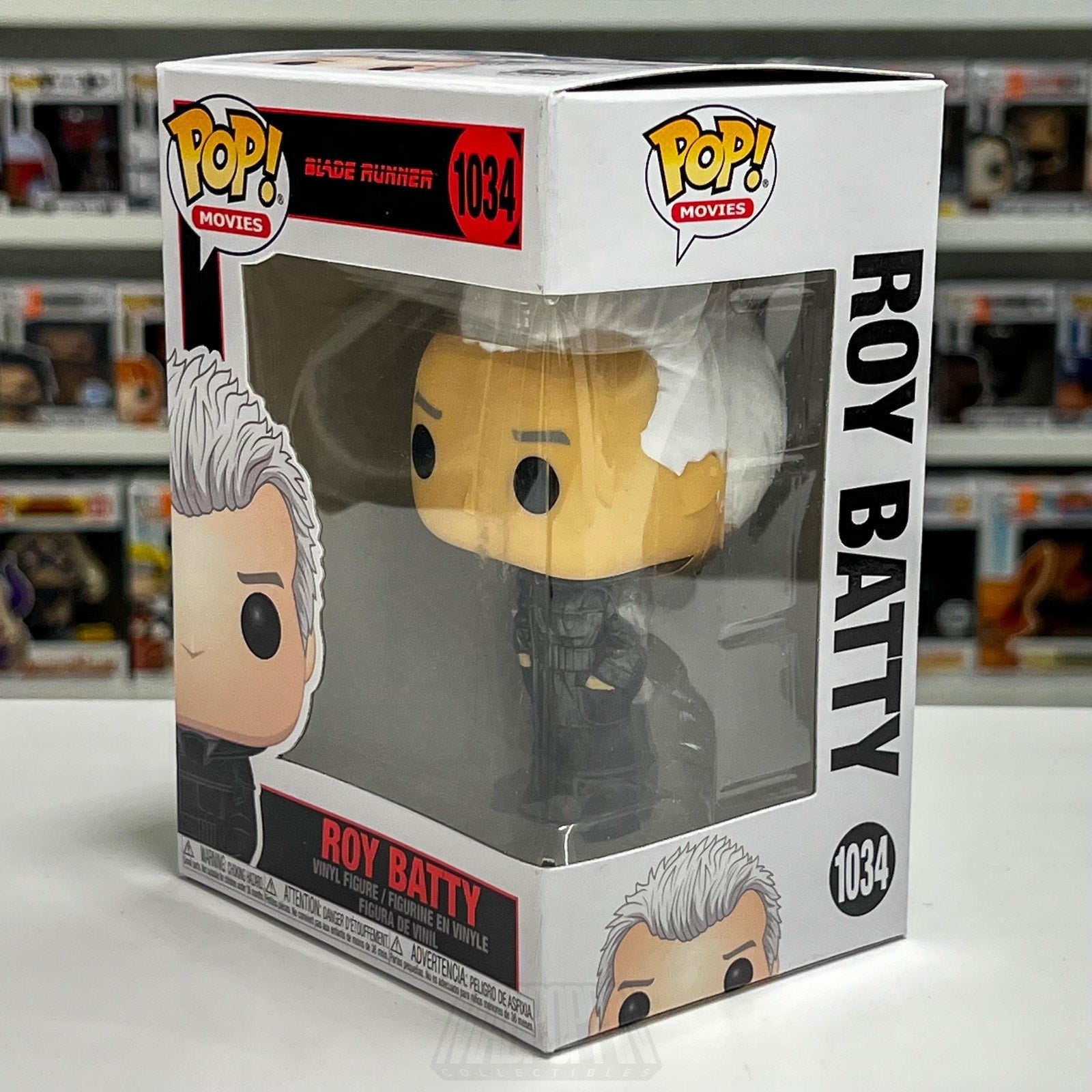 Funko Pop Movies Blade Runner Roy Batty 1034 Replicant Sci-Fi Toy Vinyl Figure