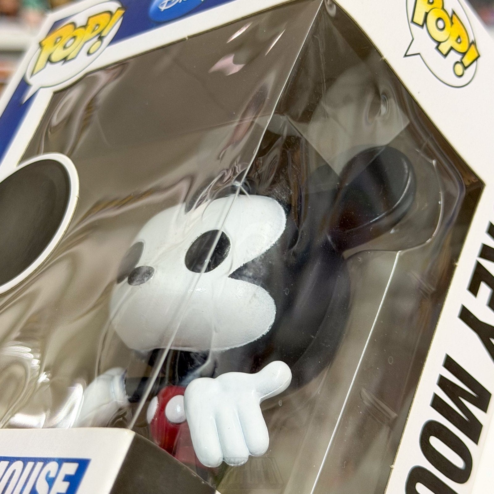 Funko Pop Disney Mickey Mouse Blue Logo Original 01 Mascot Walt Toy Vinyl Figure