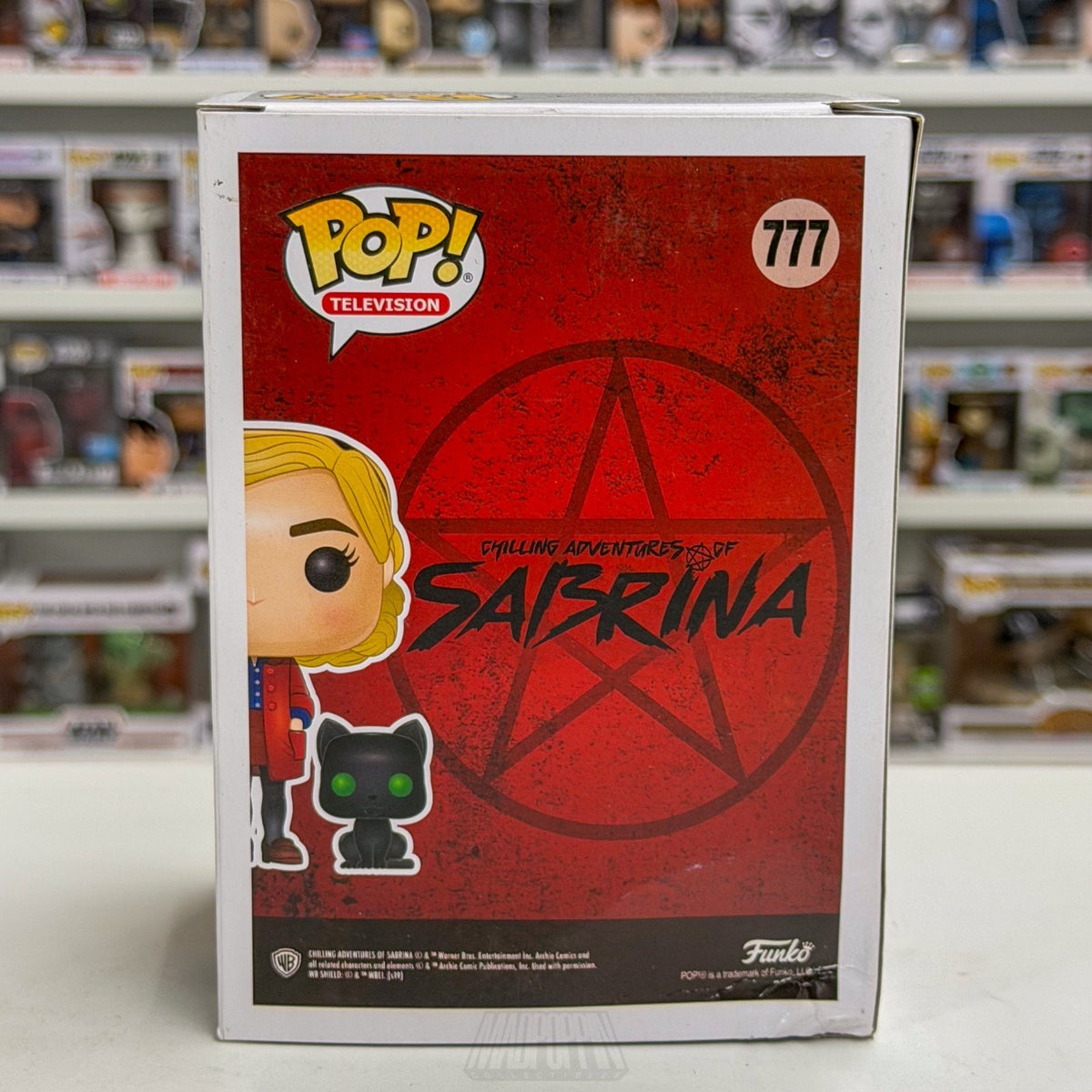 Funko Pop TV Chilling Adventures of Sabrina Spellman and Salem 777 Vinyl Figure