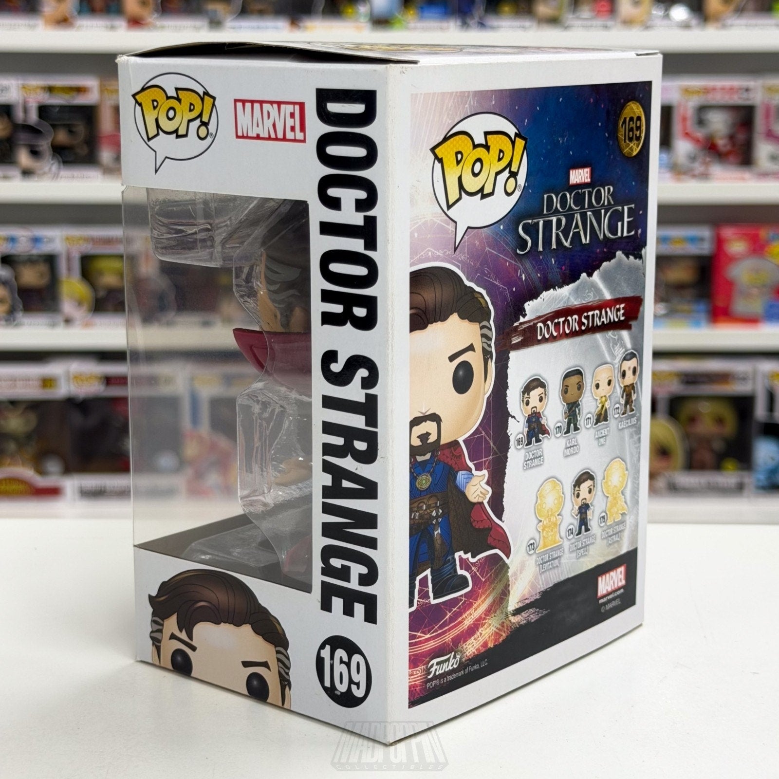 Funko Pop Marvel Doctor Strange 169 Magic Arts Sorcerer Supreme Toy Vinyl Figure
