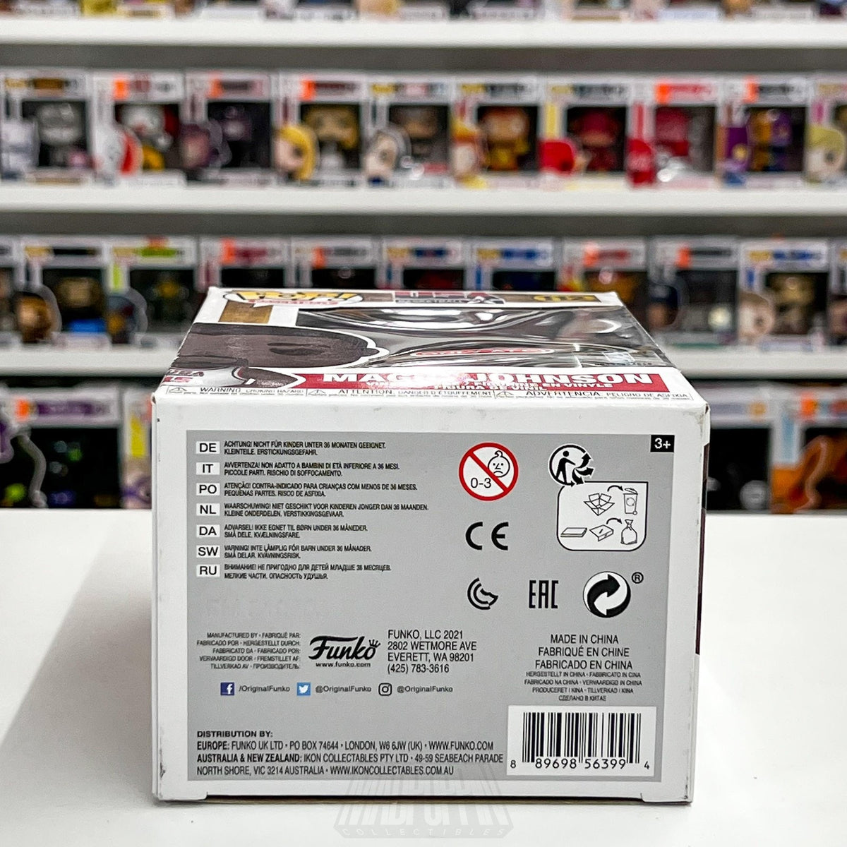 Funko Pop! Magic Johnson USA Basketball #112 Target Exclusive Vinyl Figure NBA