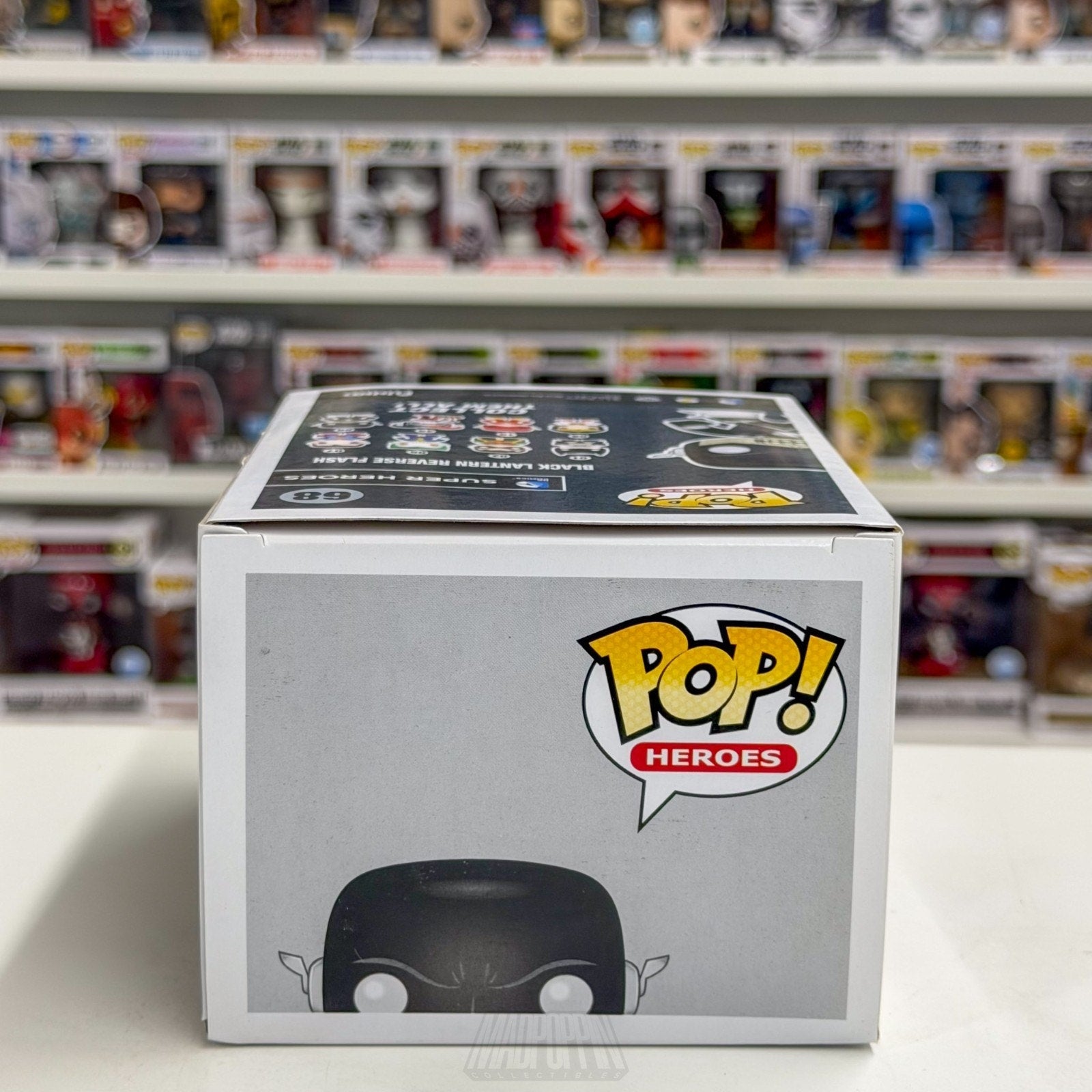 Funko Pop DC Super Heroes Black Lantern Reverse Flash Hot Topic 68 Vinyl Figure