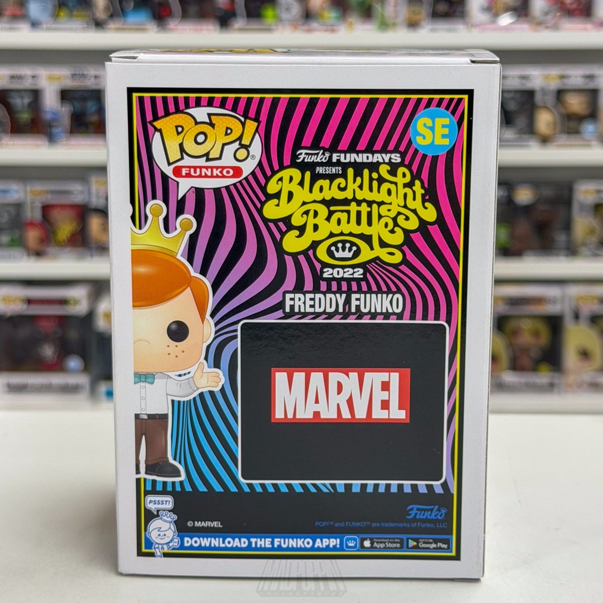 Funko Pop Fundays Blacklight Battle Spider-Man LE 4000 SE Marvel Vinyl Figure