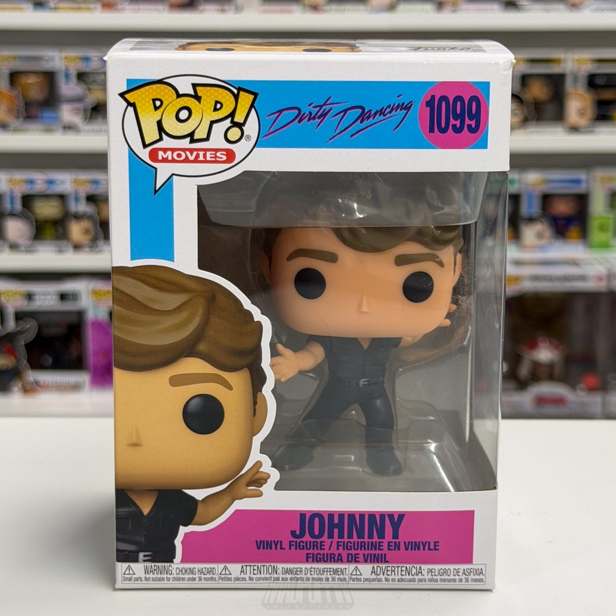 Funko Pop Movies Dirty Dancing Johnny Talent Show 1099 Romantic Drama Toy Figure