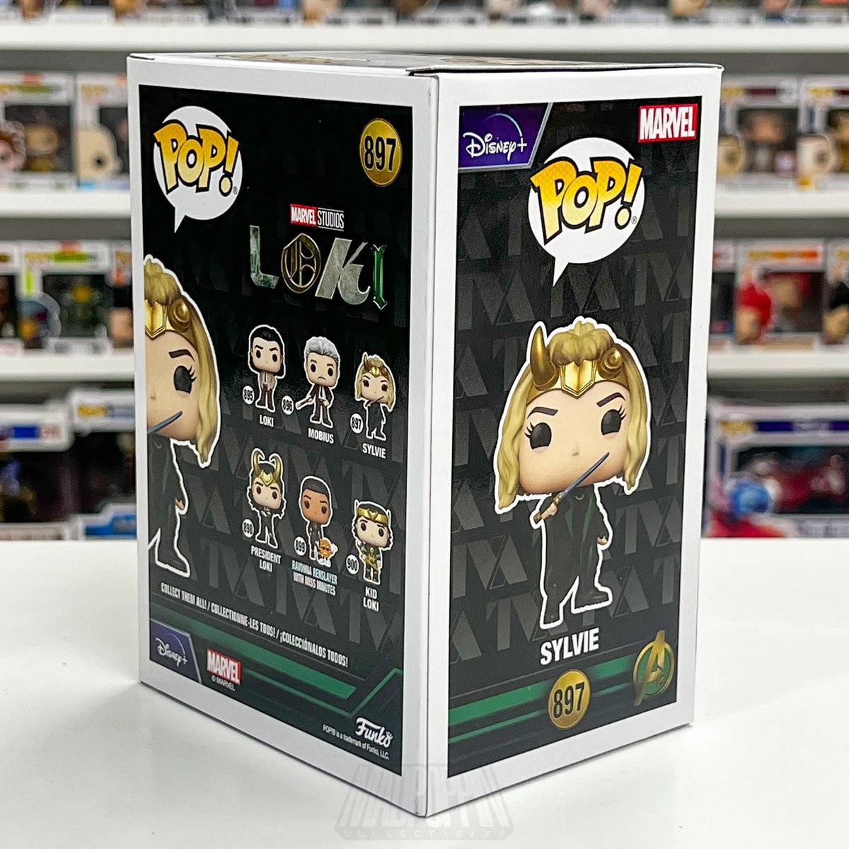 Funko Pop Marvel Studios Loki Sylvie Laufeydottir 897 TVA MCU Toy Vinyl Figure