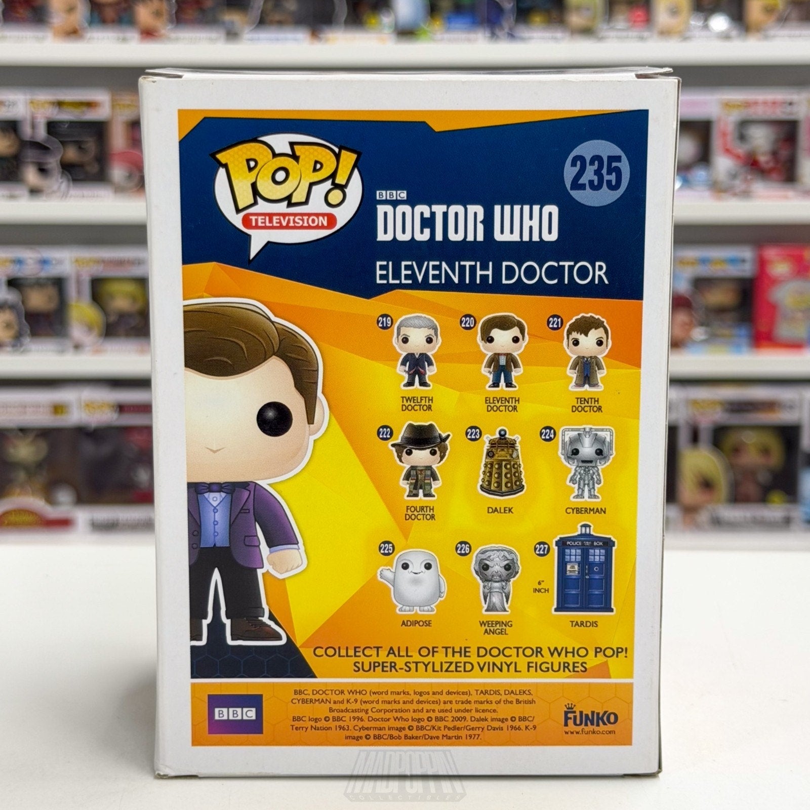 Funko Pop TV BBC Doctor Who Eleventh Doctor Cyberman Head SDCC 235 Vinyl Figure