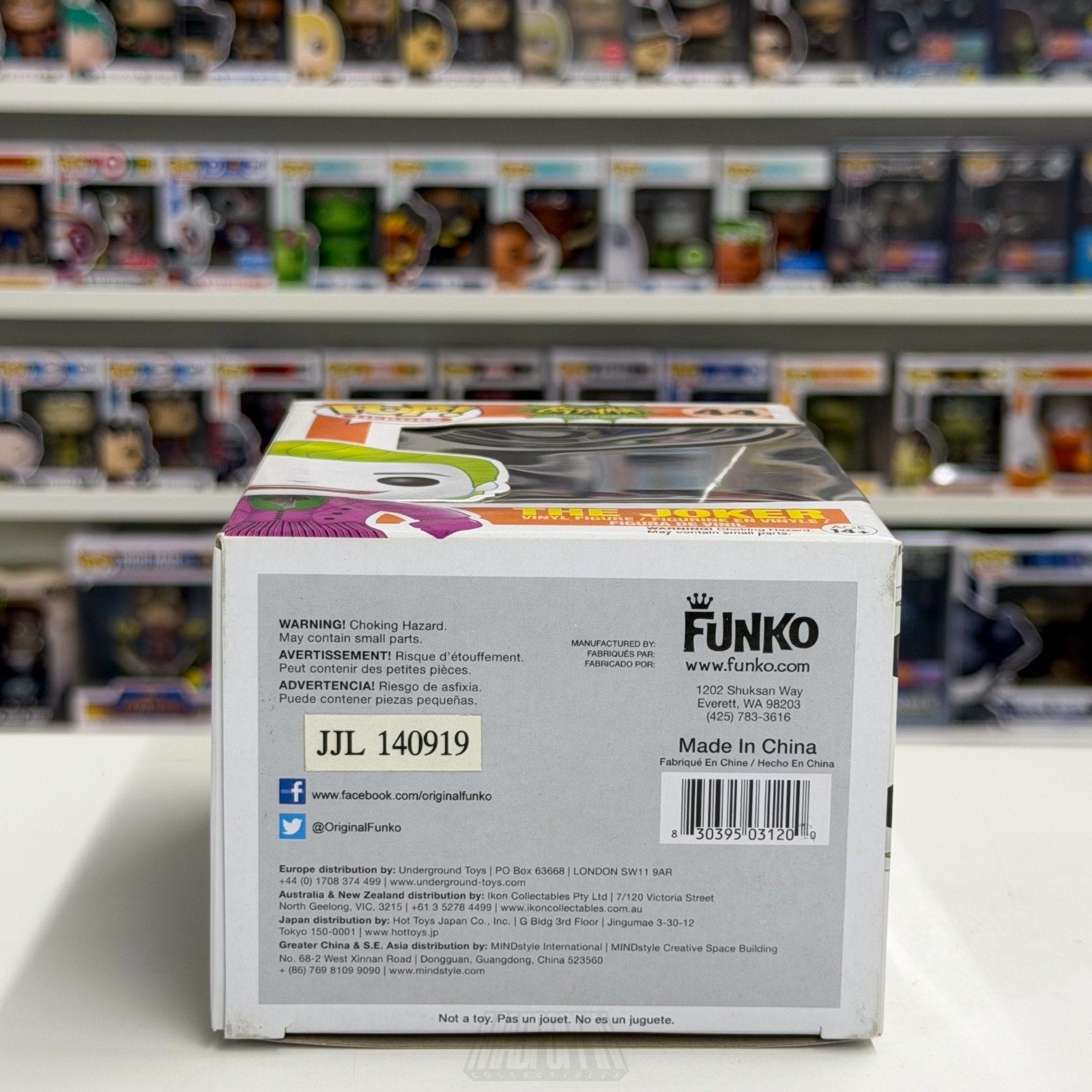 Funko Pop DC Heroes Batman Classic TV Series Joker 44 Clown Prince Vinyl Figure