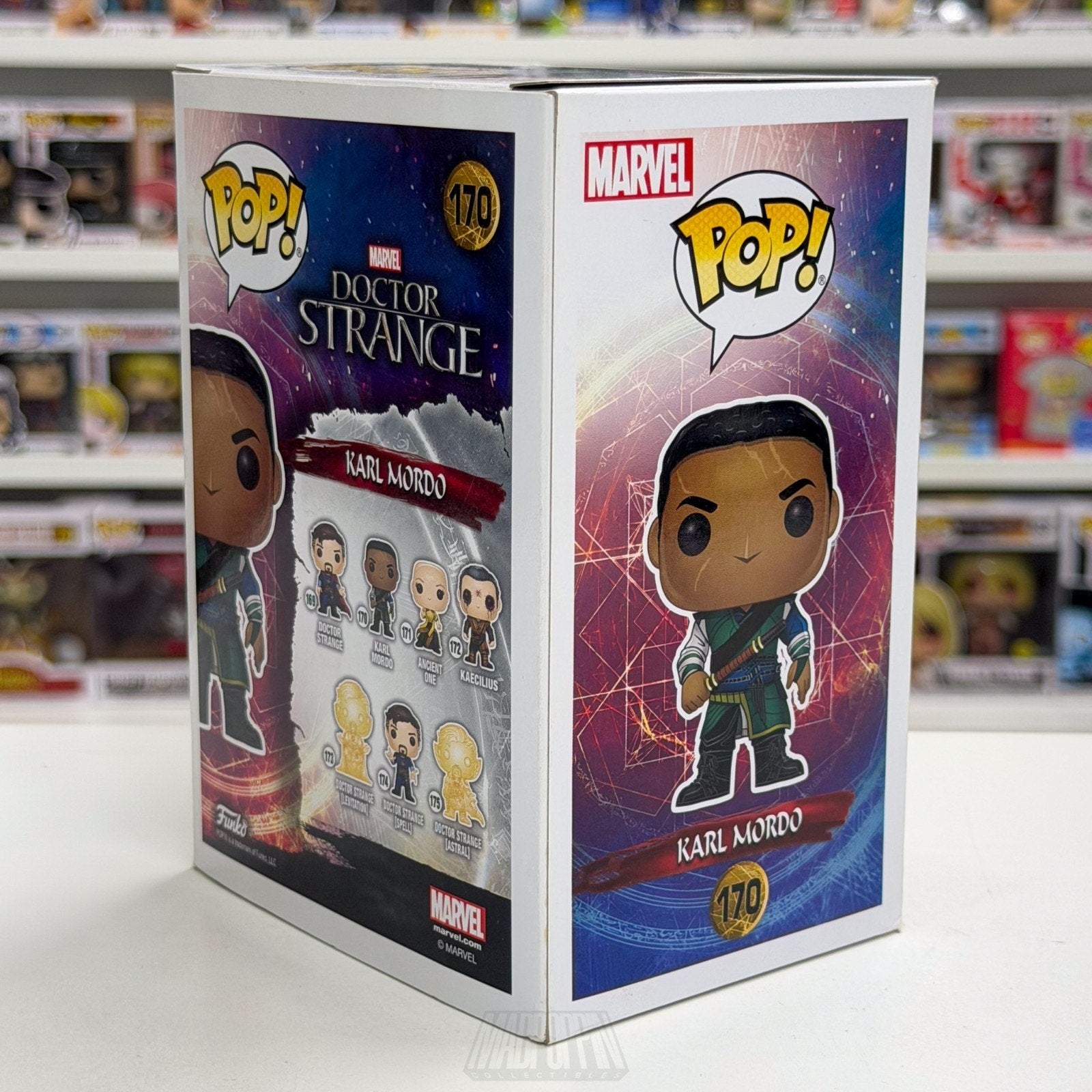 Funko Pop Marvel Doctor Strange Karl Mordo 170 Masters Mystic Arts Vinyl Figure