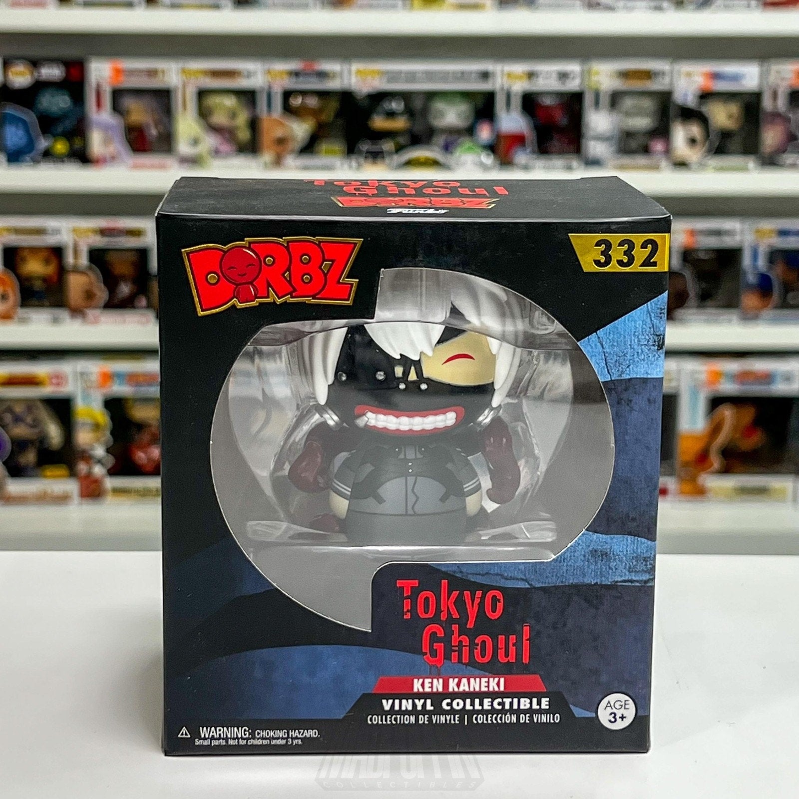 Funko Dorbz Anime Tokyo Ghoul Ken Kaneki 332 Japanese Manga Toy Vinyl Figure