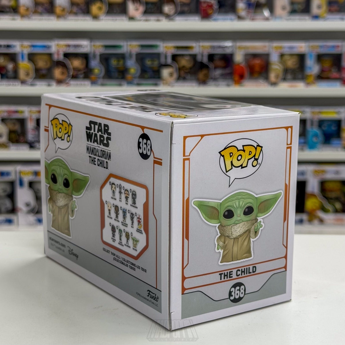 Funko Pop Star Wars Mandalorian The Child Grogu 368 Baby Yoda Toy Vinyl Figure