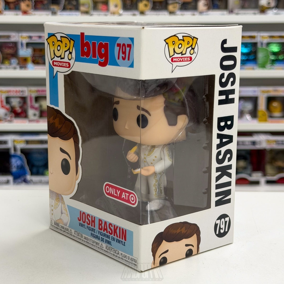 Funko Pop Movies Big Josh Baskin White Tuxedo Target Exclusive 797 Vinyl Figure