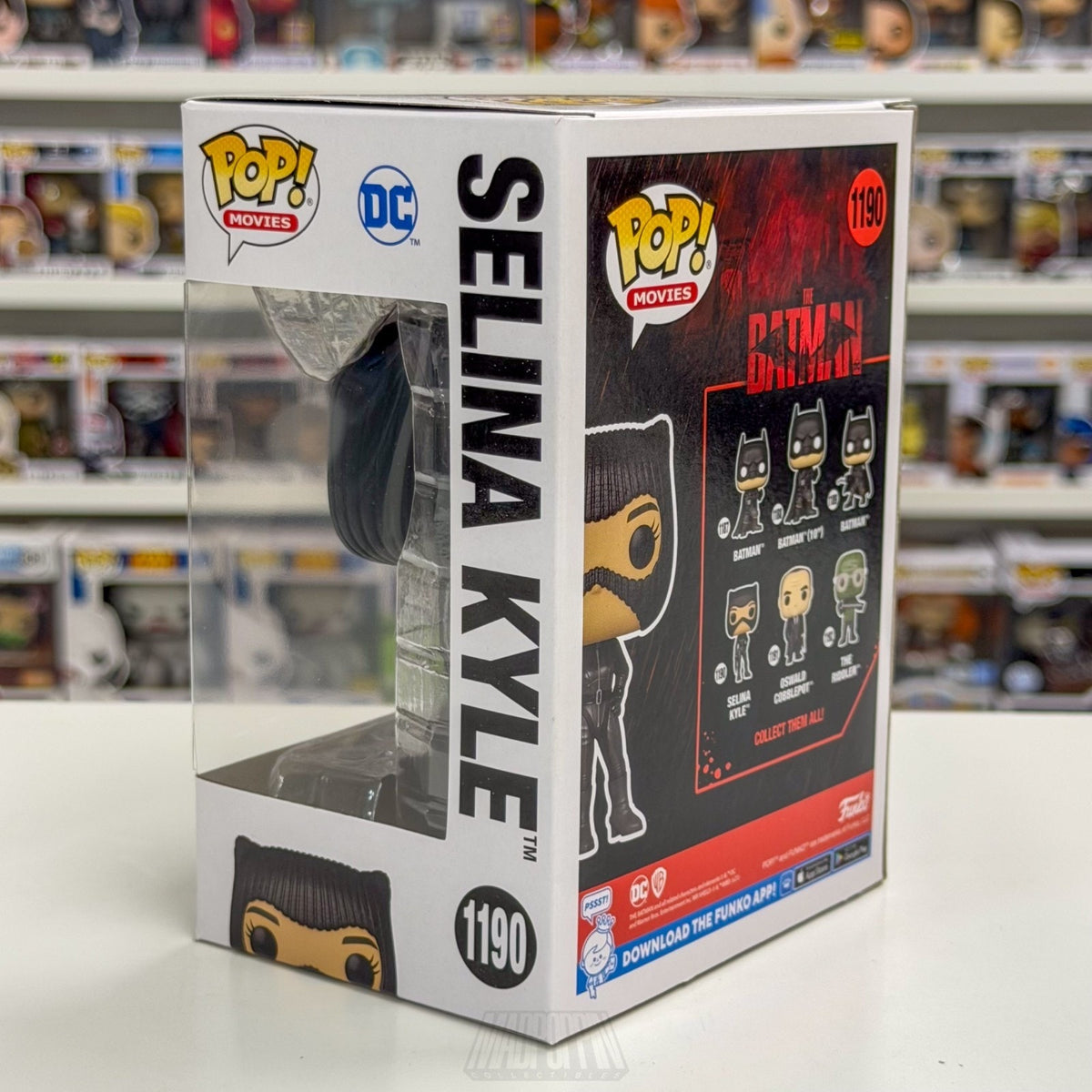 Funko Pop DC Movies Batman Selina Kyle Catwoman 1190 Gotham Crime Vinyl Figure