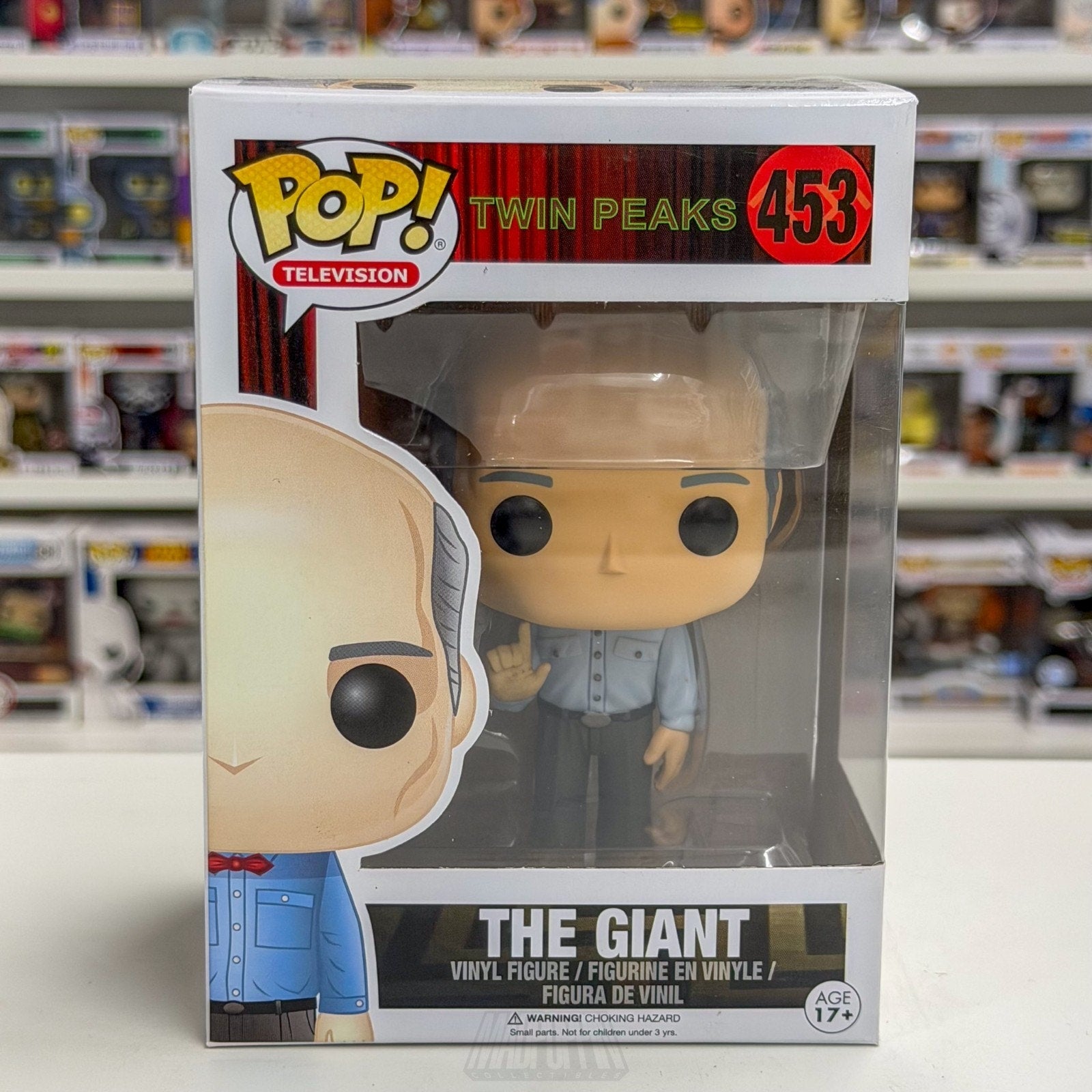 Funko Pop TV Twin Peaks The Giant 453 Spirit Vaulted Rare Toy Vinyl Figure