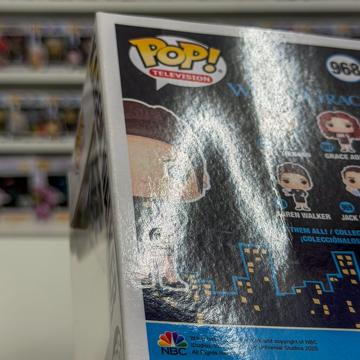 Funko Pop TV Will & Grace Karen Jack Complete Set NYC Comedy Sitcom Vinyl Figure