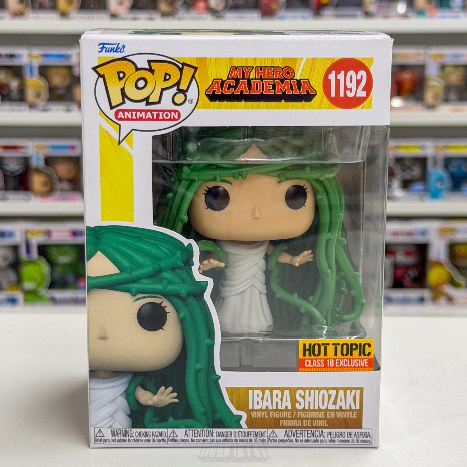 Funko Pop Anime My Hero Academia Ibara Shiozaki Hot Topic 1192 Manga Toy Figure