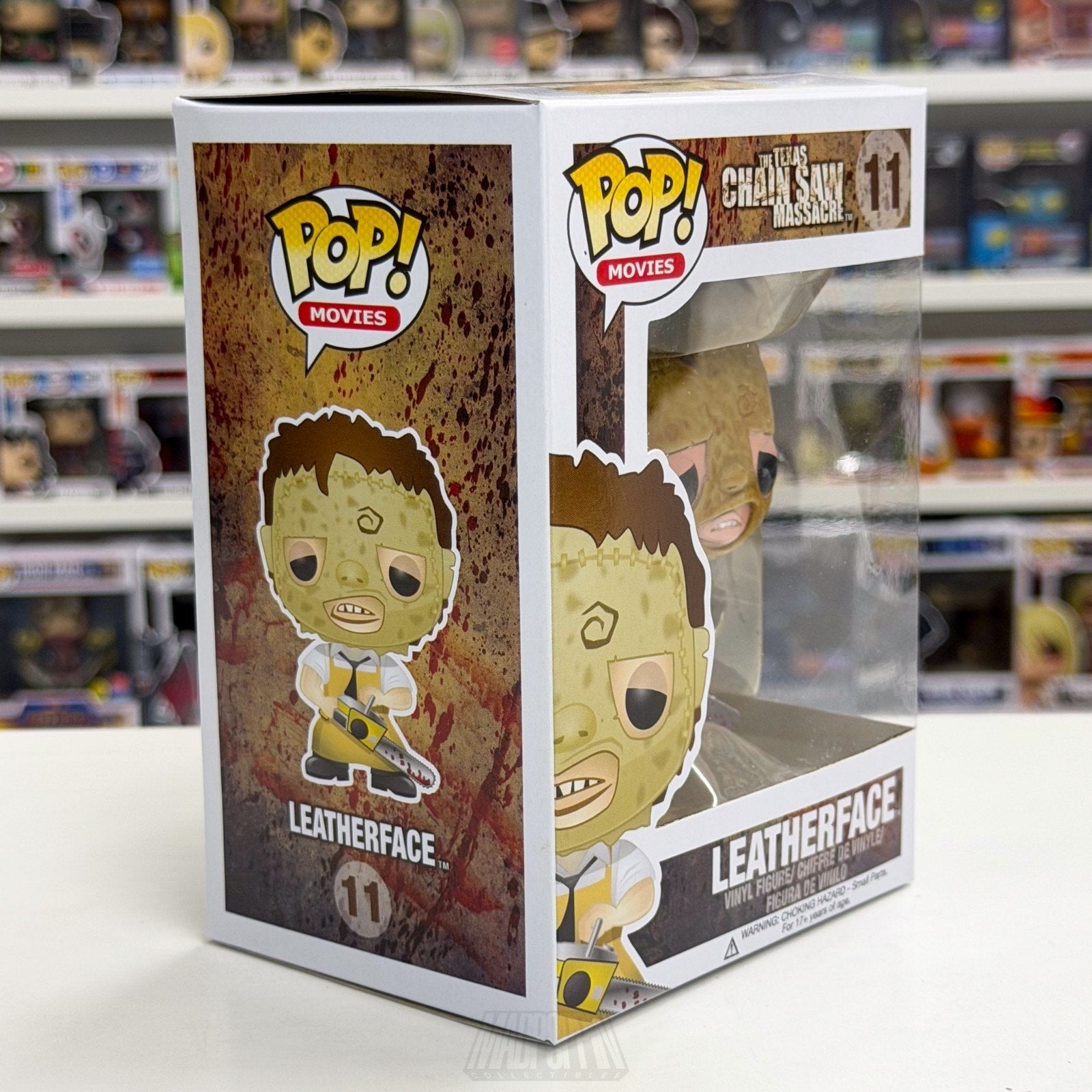 Funko Pop Movies Texas Chainsaw Massacre Leatherface 11 Horror Toy Vinyl Figure