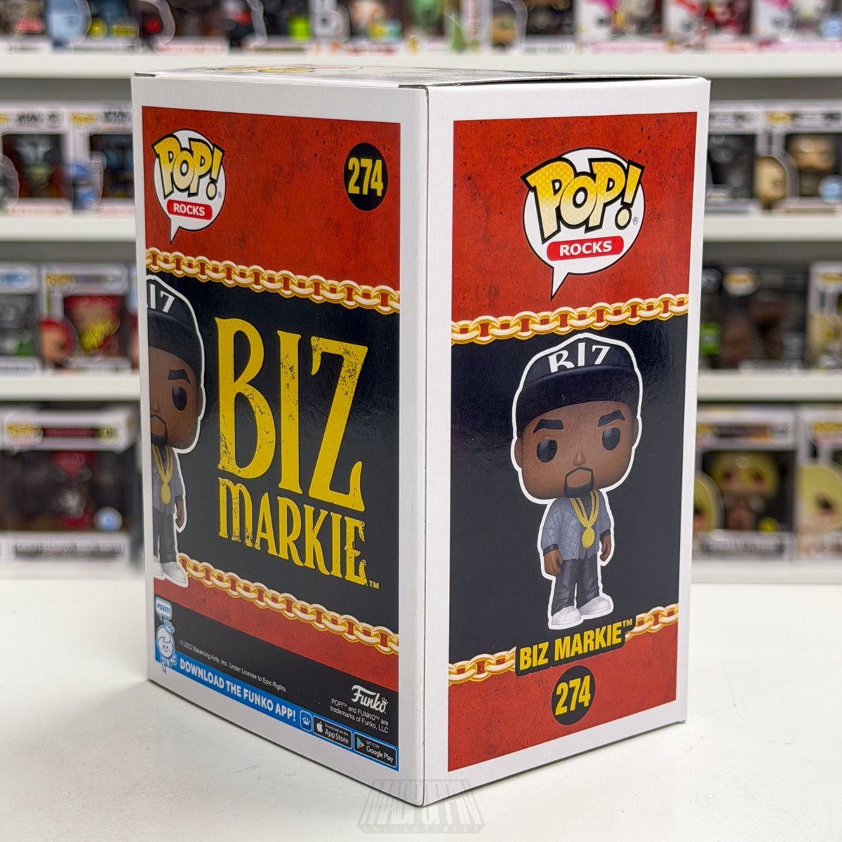 Funko Pop Rocks Biz Markie 274 Just A Friend Music Hip Hop Rap NYC Vinyl Figure