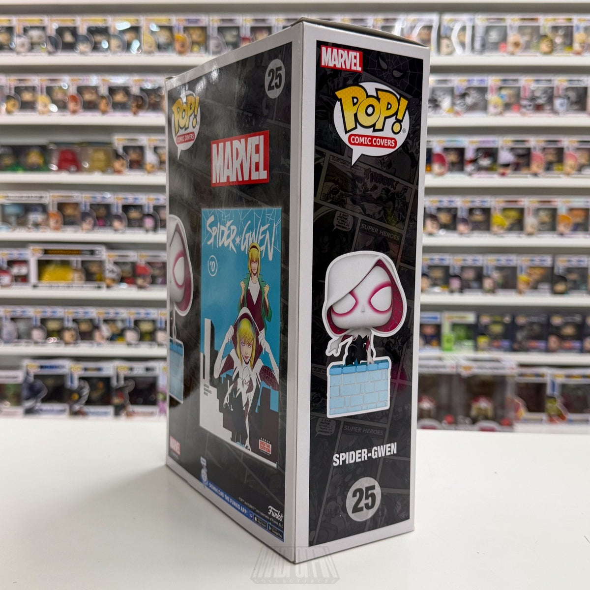 Funko Pop Marvel Comic Covers Spider-Gwen Target 25 Vinyl Figure