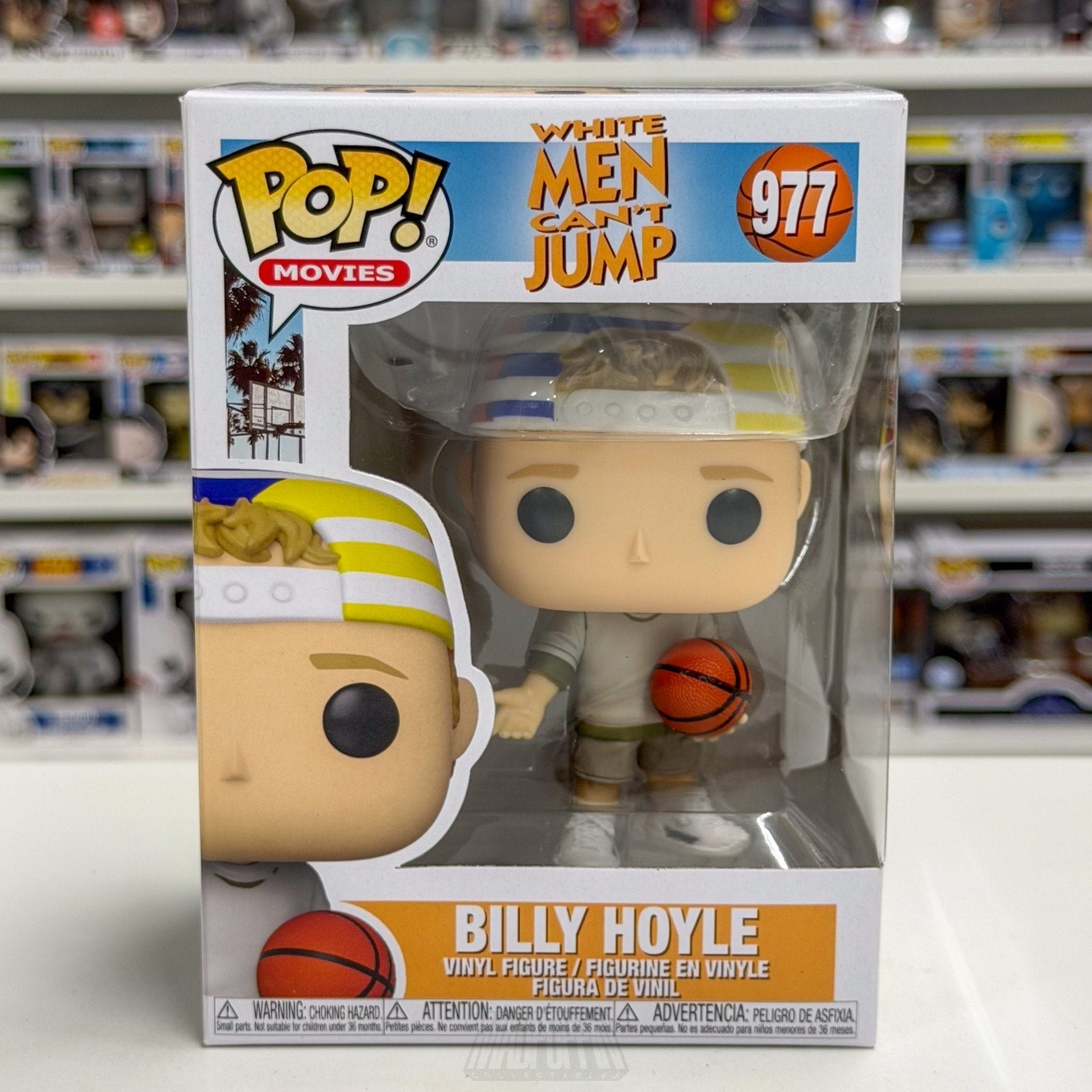 Funko Pop Movies White Men Can't Jump Billy Hoyle Basketball Toy Vinyl Figure