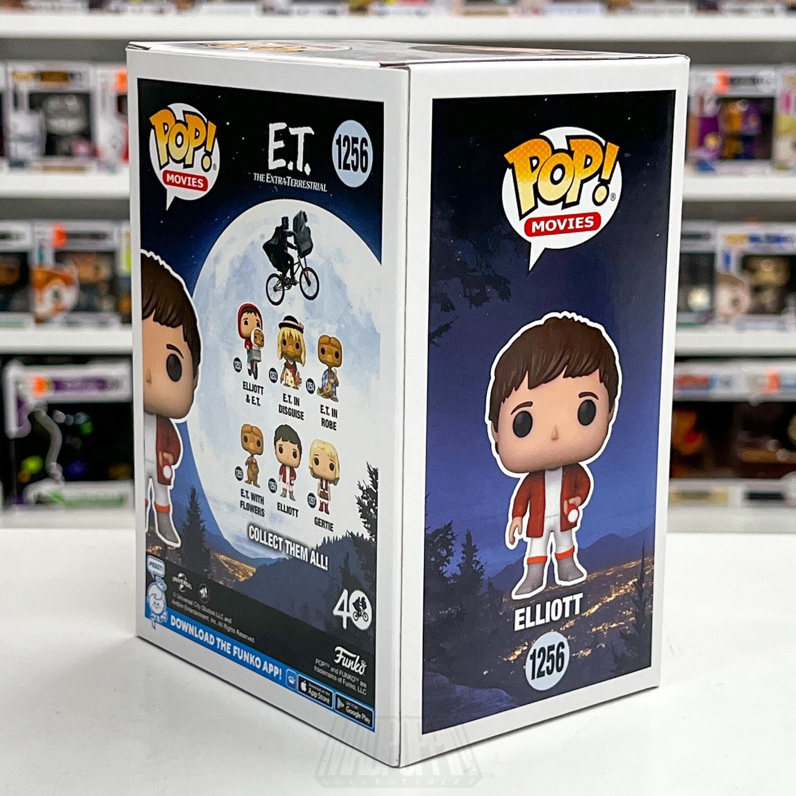 Funko Pop Movies ET The Extra-Terrestrial Elliott w/Flashlight 1256 Vinyl Figure
