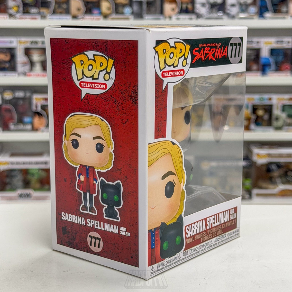 Funko Pop TV Chilling Adventures of Sabrina Spellman and Salem 777 Vinyl Figure