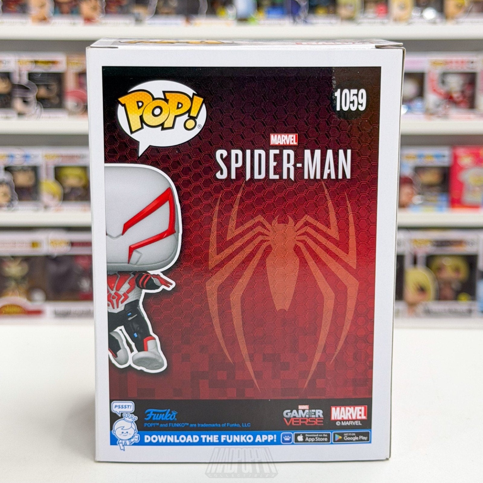 Funko Pop Marvel GamerVerse Spider-Man 2099 Beyond Amazing SDCC 1059 Toy Figure