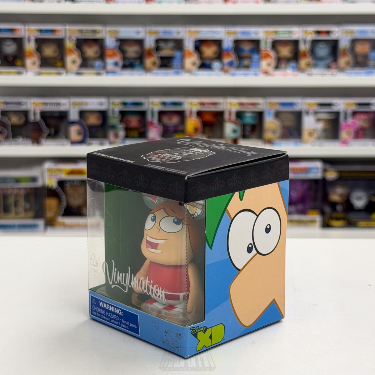 Disney Vinylmation Phineas and Ferb Candace Flynn Animated Musical TV Toy Figure