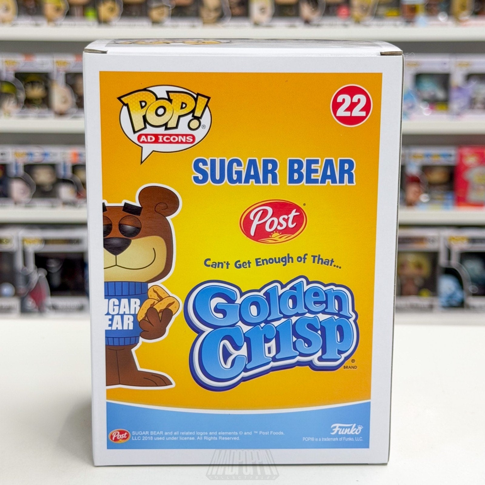 Funko Pop Ad Icons Sugar Bear Target Exclusive 22 Cereal Mascot Toy Vinyl Figure