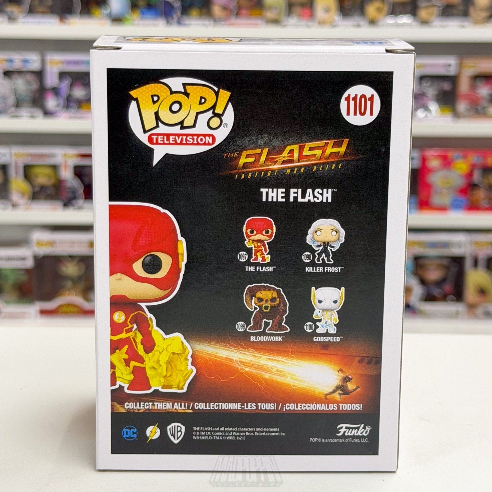 Funko Pop TV DC Super Heroes The Flash Speed Force Glow 1101 Toy Vinyl Figure