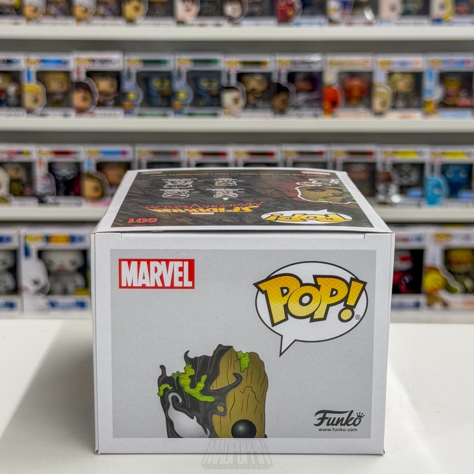 Funko Pop Marvel Spider-Man Maximum Venomized Groot 601 Symbiote Vinyl Figure