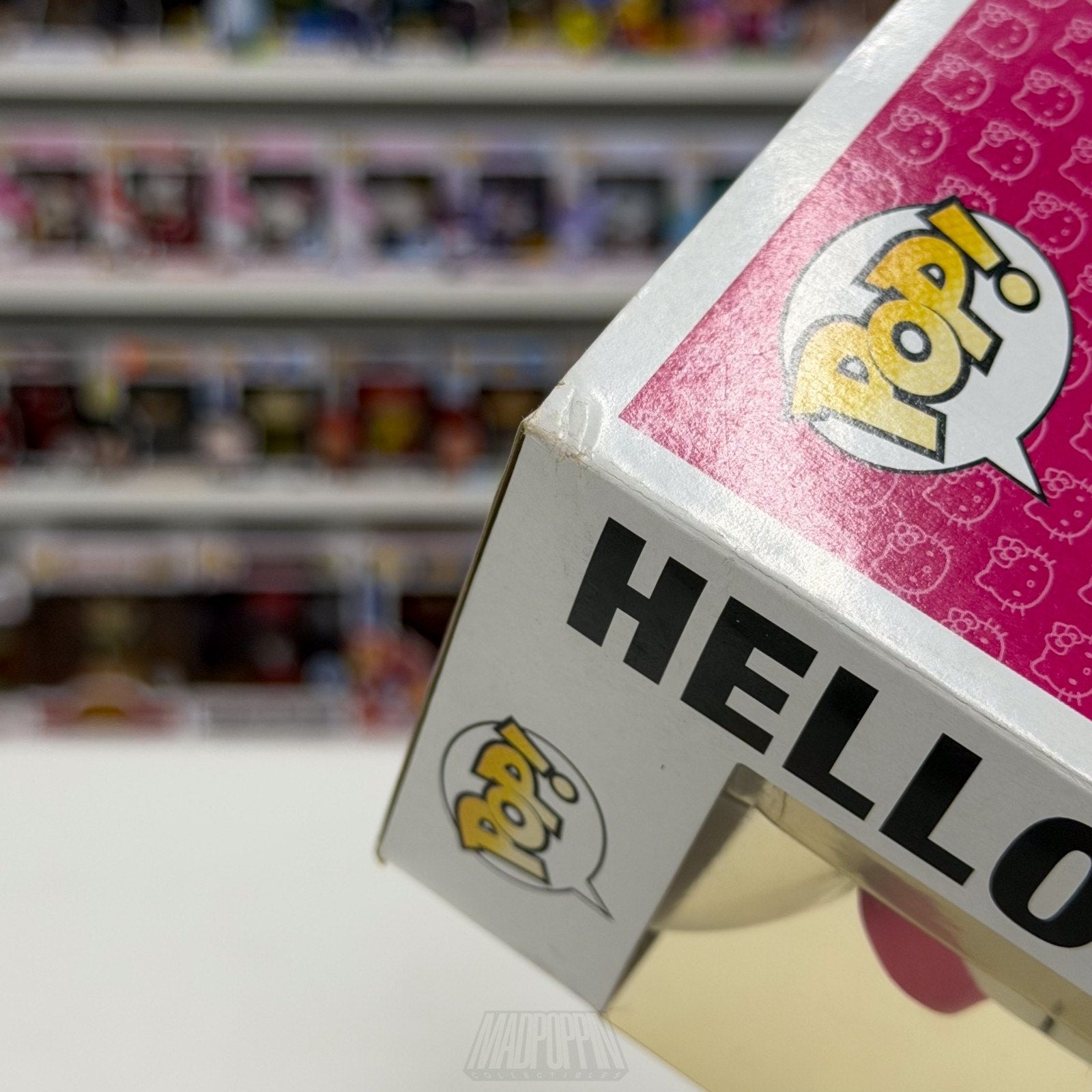 Funko Pop Sanrio Hello Kitty w/Bow 01 Pink Outfit Vaulted RARE Toy Vinyl Figure