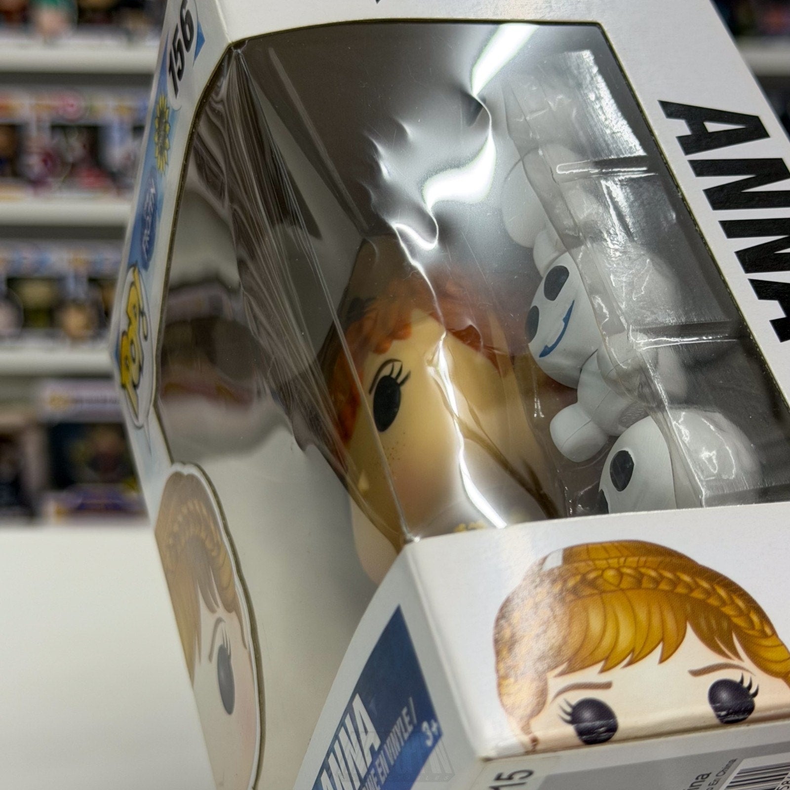 Funko Pop Disney Frozen Anna of Arendelle w/Snowgies 156 Princess Vinyl Figure