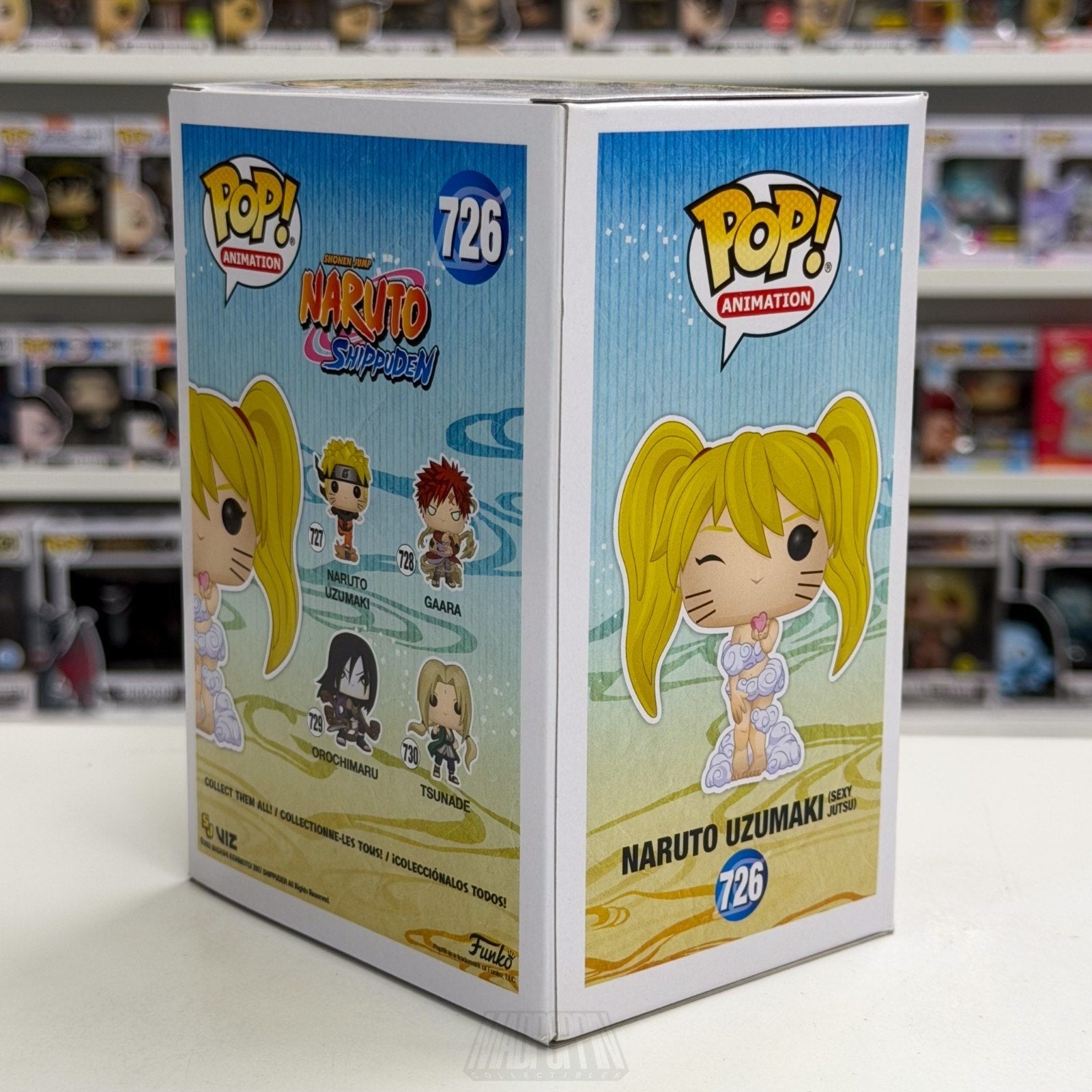 Funko Pop Anime Naruto Sexy Jutsu Special Edition 726 Japan Manga Vinyl Figure