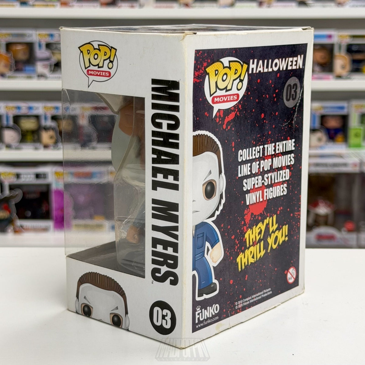 Funko Pop Movies Halloween Michael Myers Original Large Font 03 Horror Figure