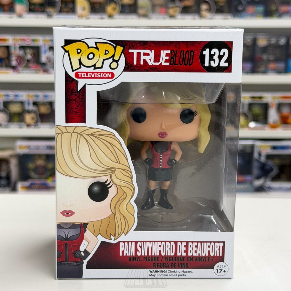 Funko Pop TV True Blood Pam Swynford de Beaufort 132 Vampire Horror Vinyl Figure