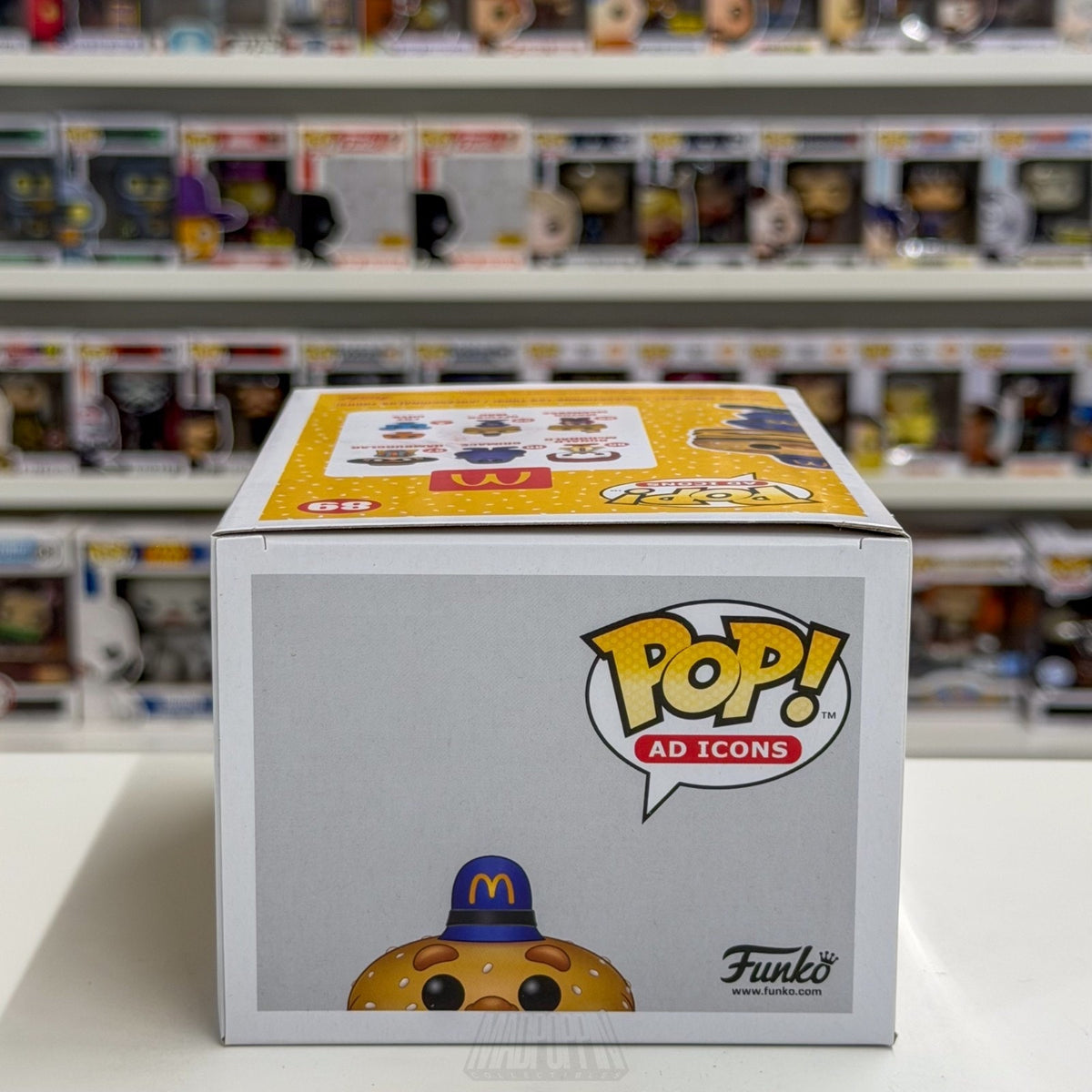 Funko Pop Ad Icons McDonalds Officer Mac 89 Fast Food Burger Toy Vinyl Figure